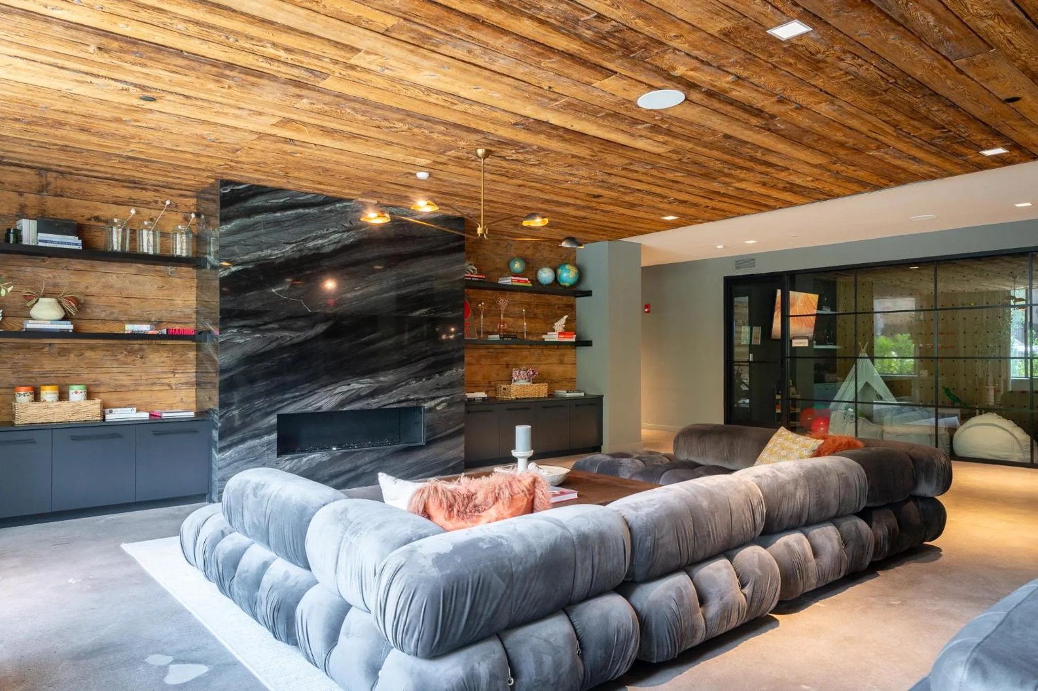 Communal lounge/ TV room in Luxury Apartments by Hyatus at The Asher