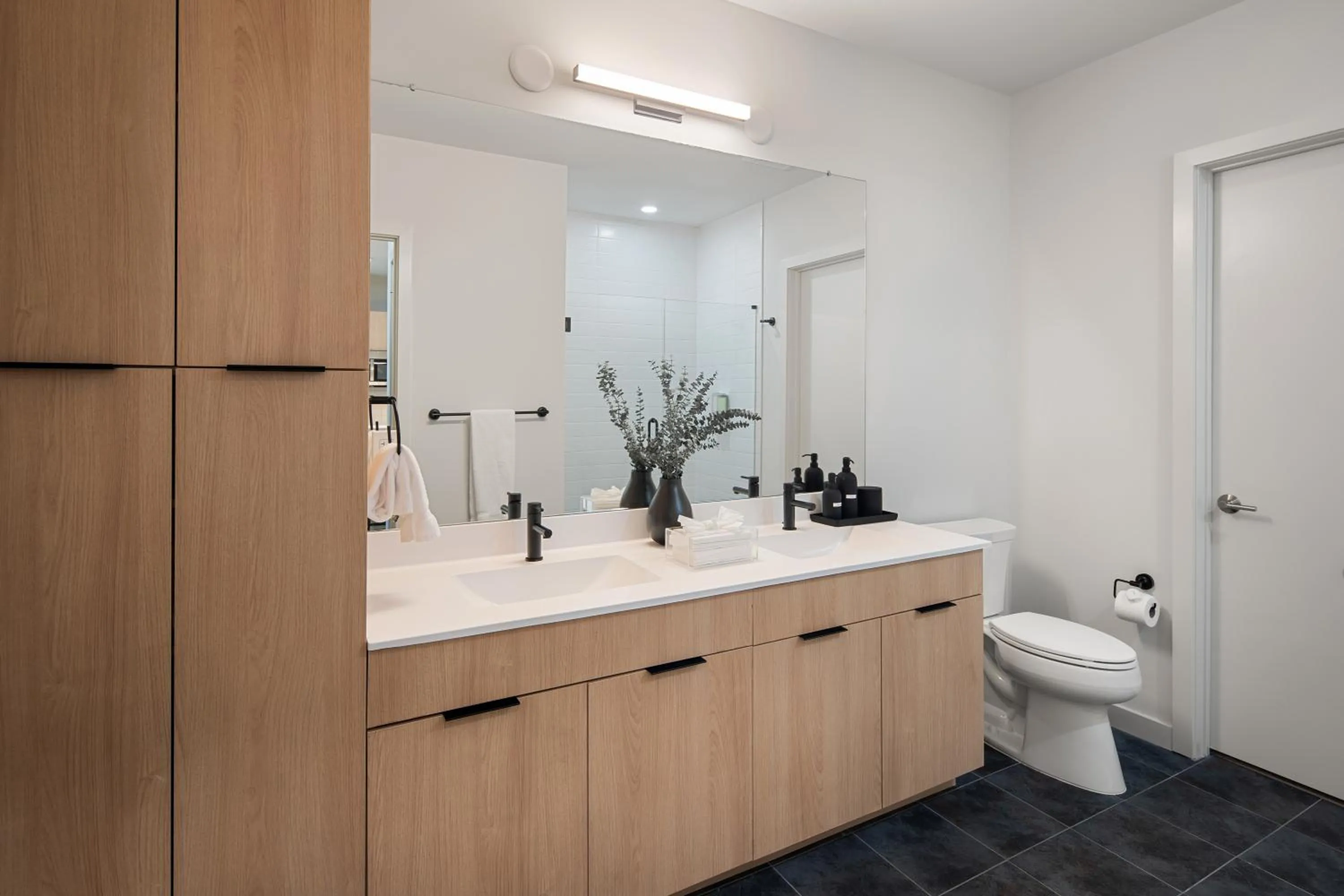Toilet in Luxury Apartments by Hyatus at The Asher