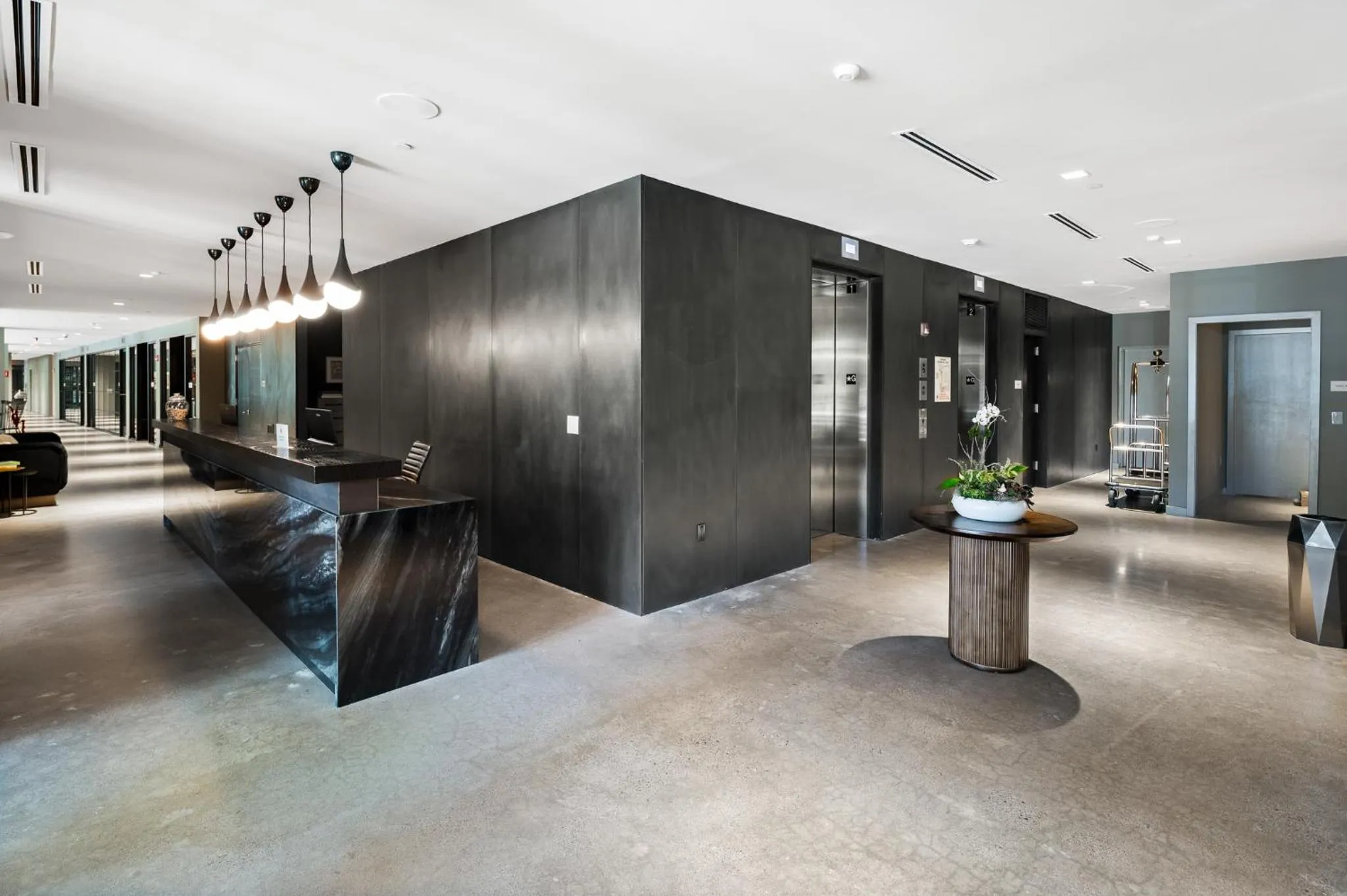 Lobby or reception in Luxury Apartments by Hyatus at The Asher