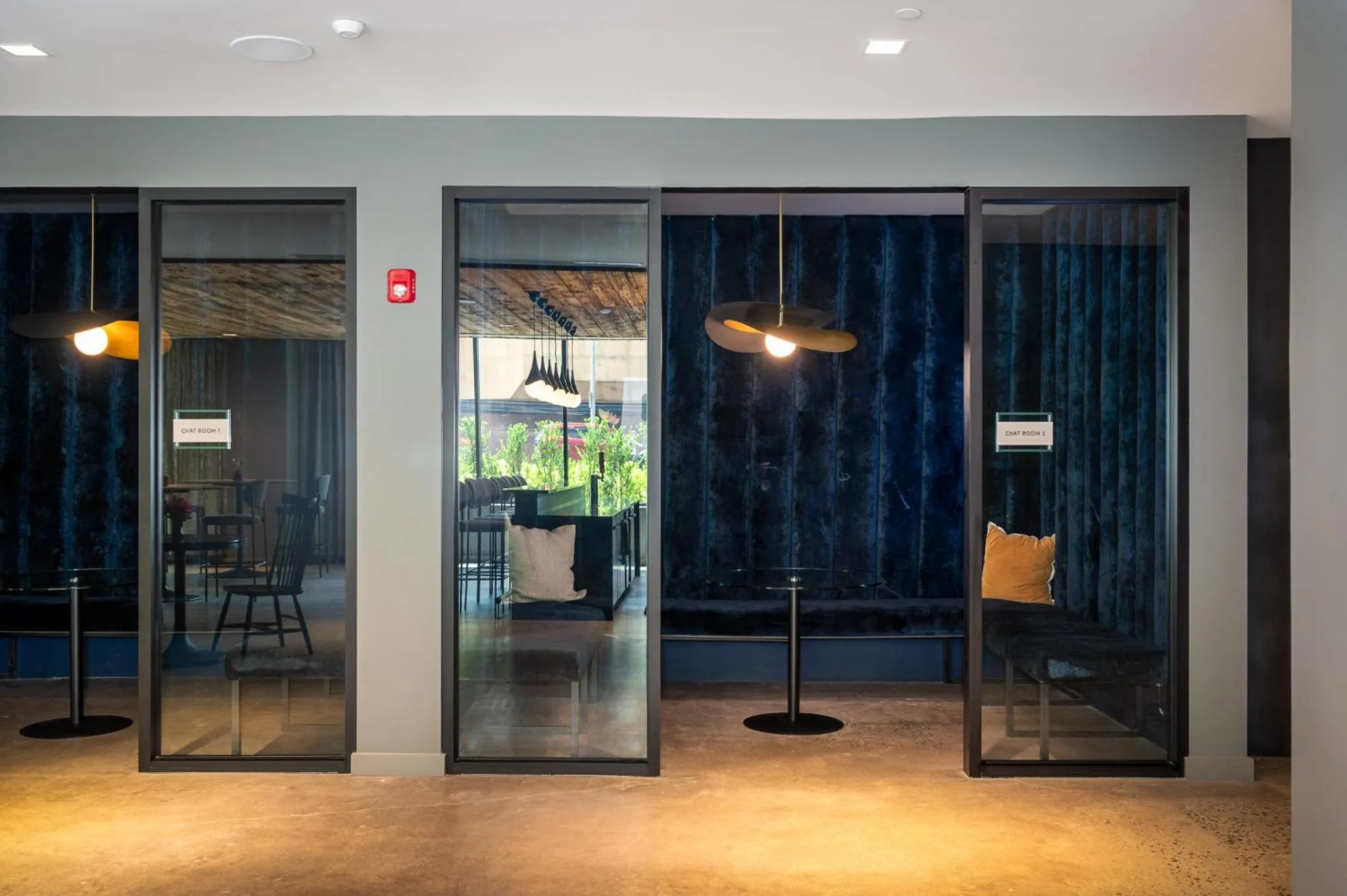 Business facilities in Luxury Apartments by Hyatus at The Asher