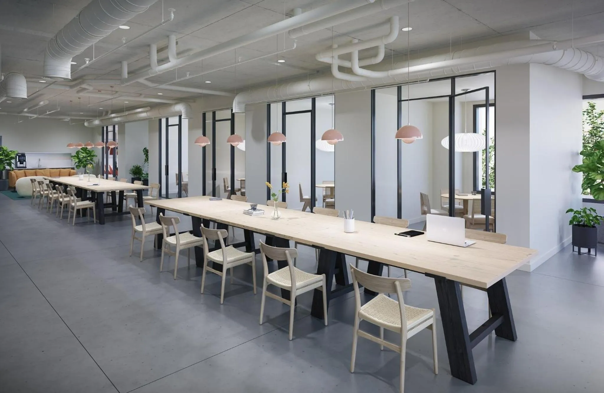 Business facilities in Luxury Apartments by Hyatus at The Asher