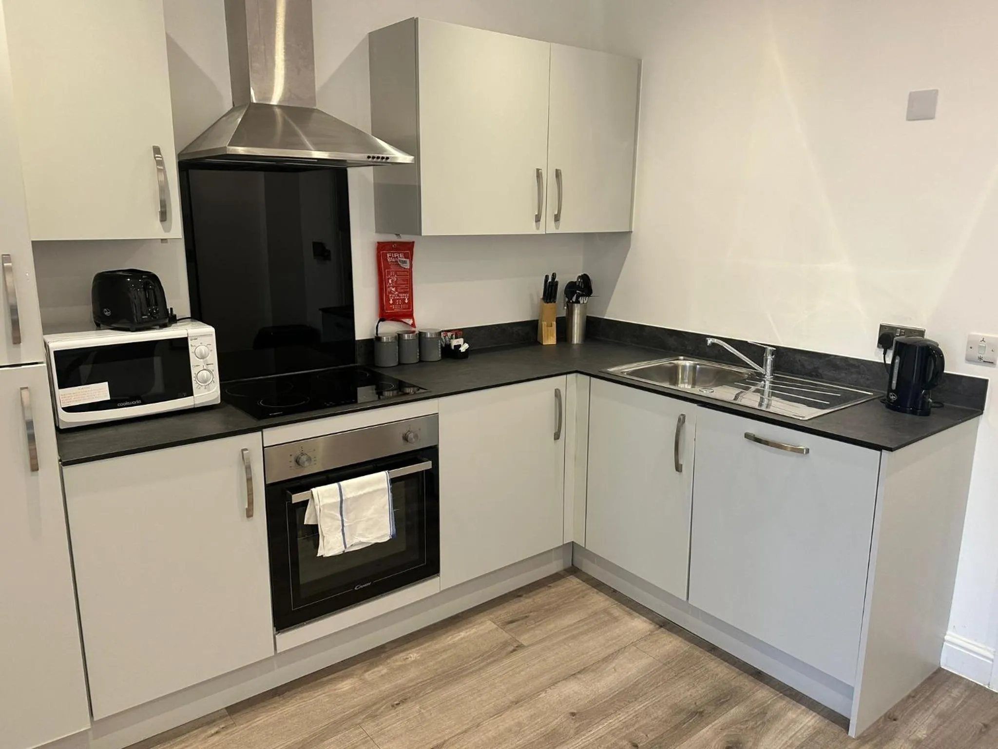 Coffee/tea facilities in Dale Street Apartments Liverpool by Beehosting