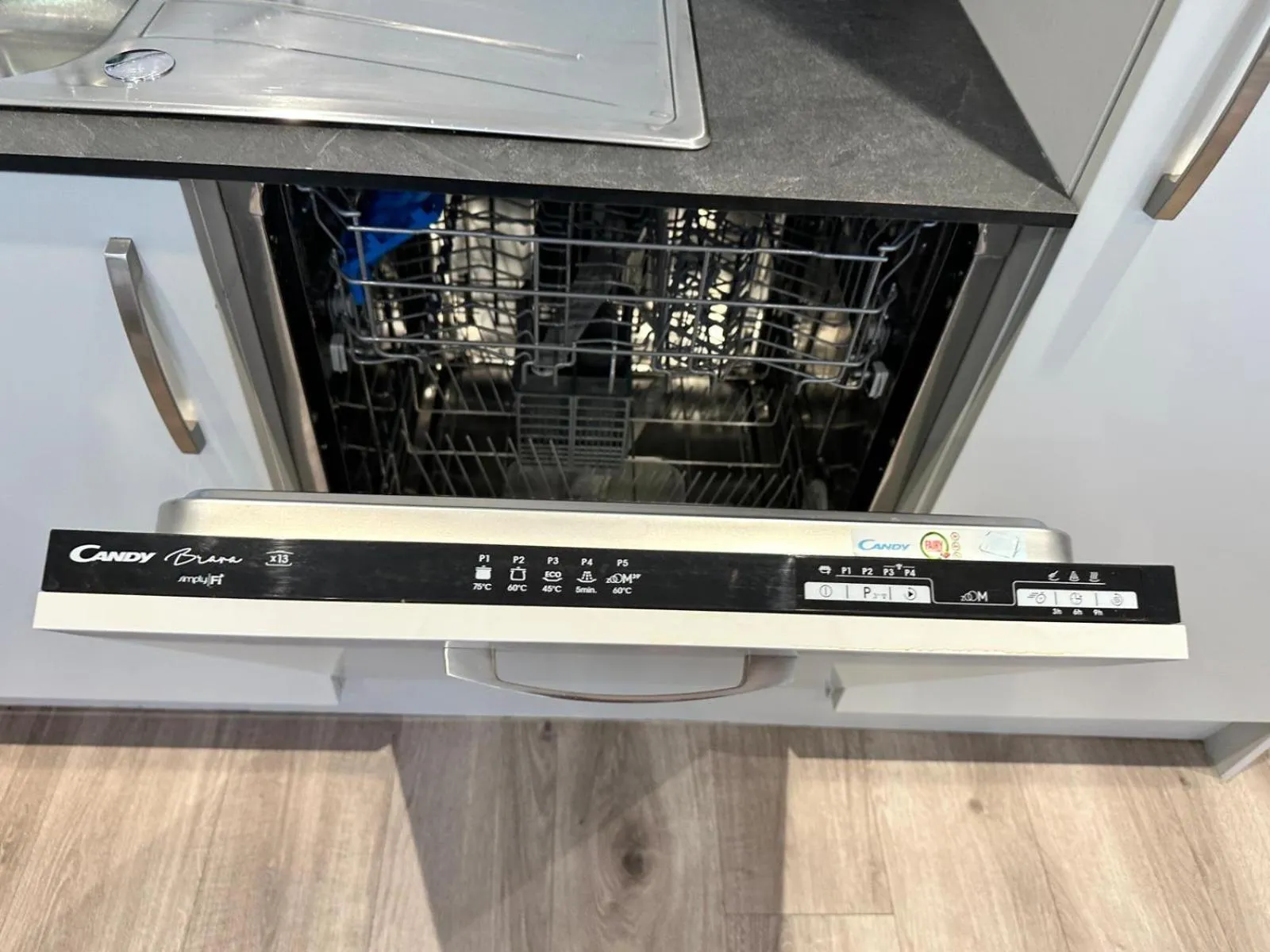 dishwasher in Dale Street Apartments Liverpool by Beehosting