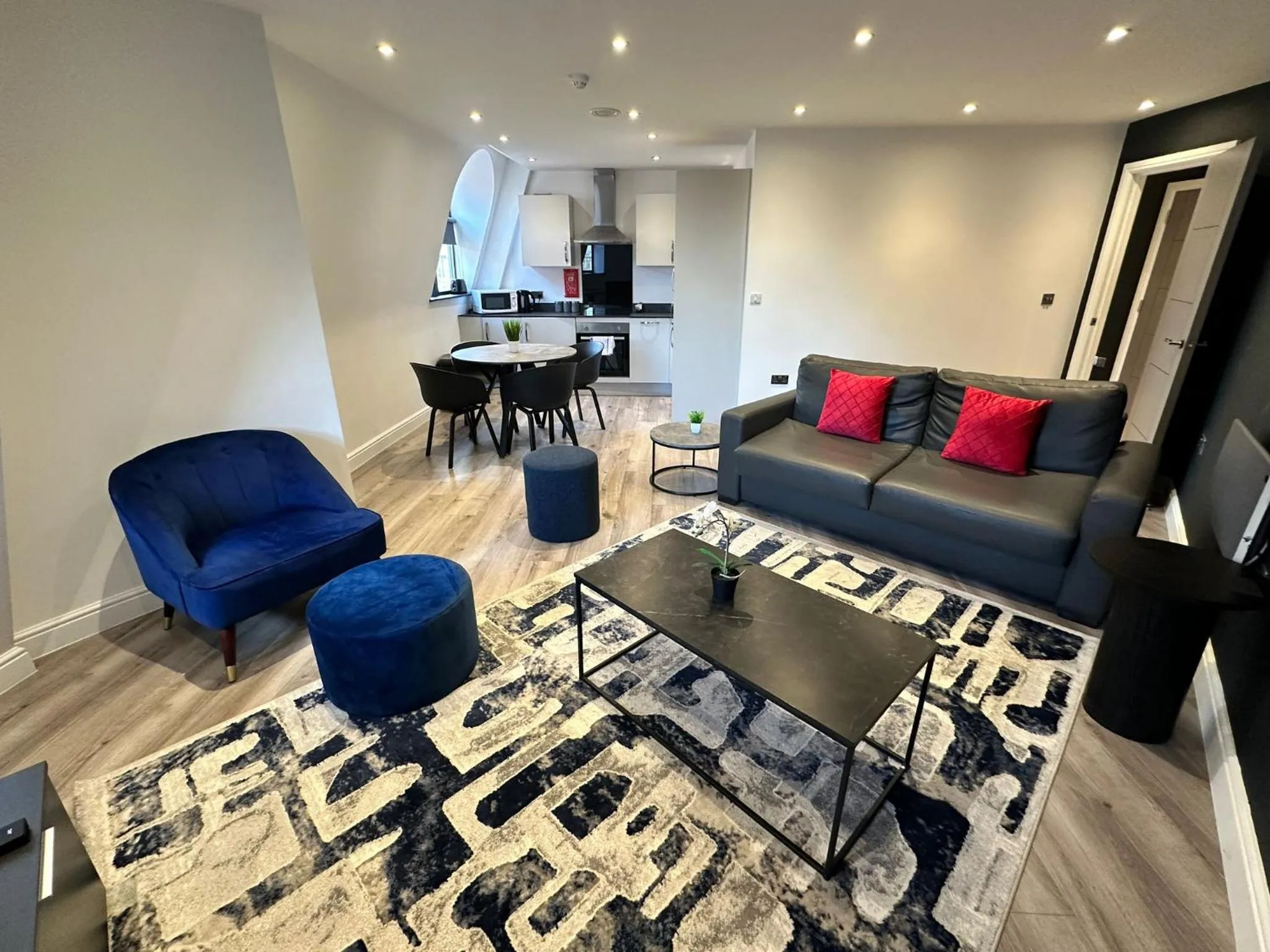 Kitchen or kitchenette in Dale Street Apartments Liverpool by Beehosting