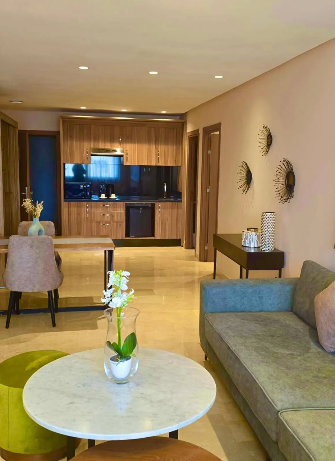 Kitchen or kitchenette in AS Premium By Soho Hotels Maarif