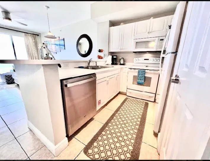 Kitchen or kitchenette in Celadon Beach Resort