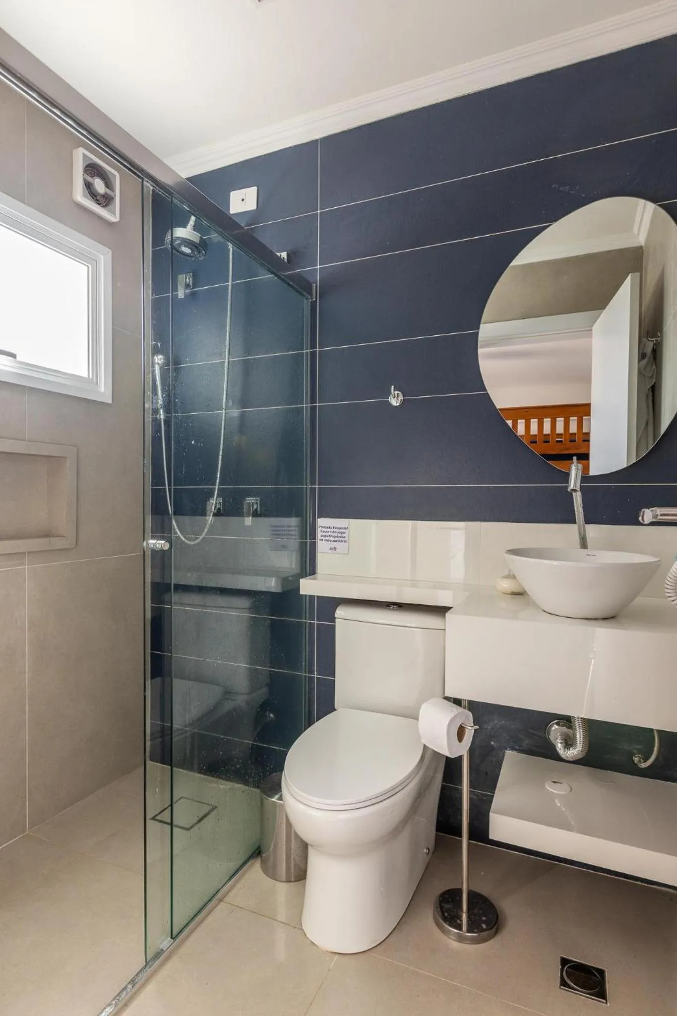 Shower in Pousada Paraíso Almada