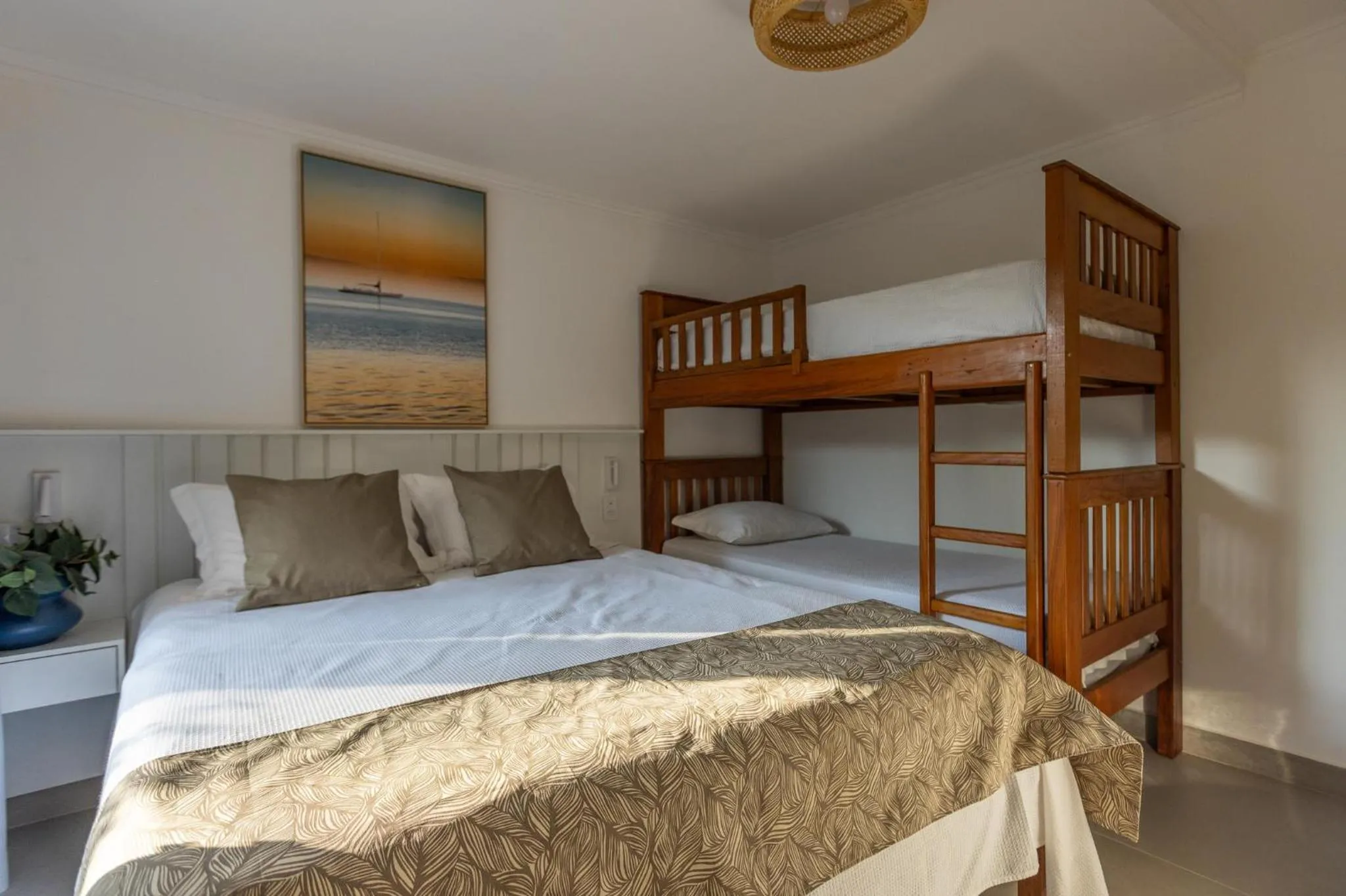 Bed in Pousada Paraíso Almada