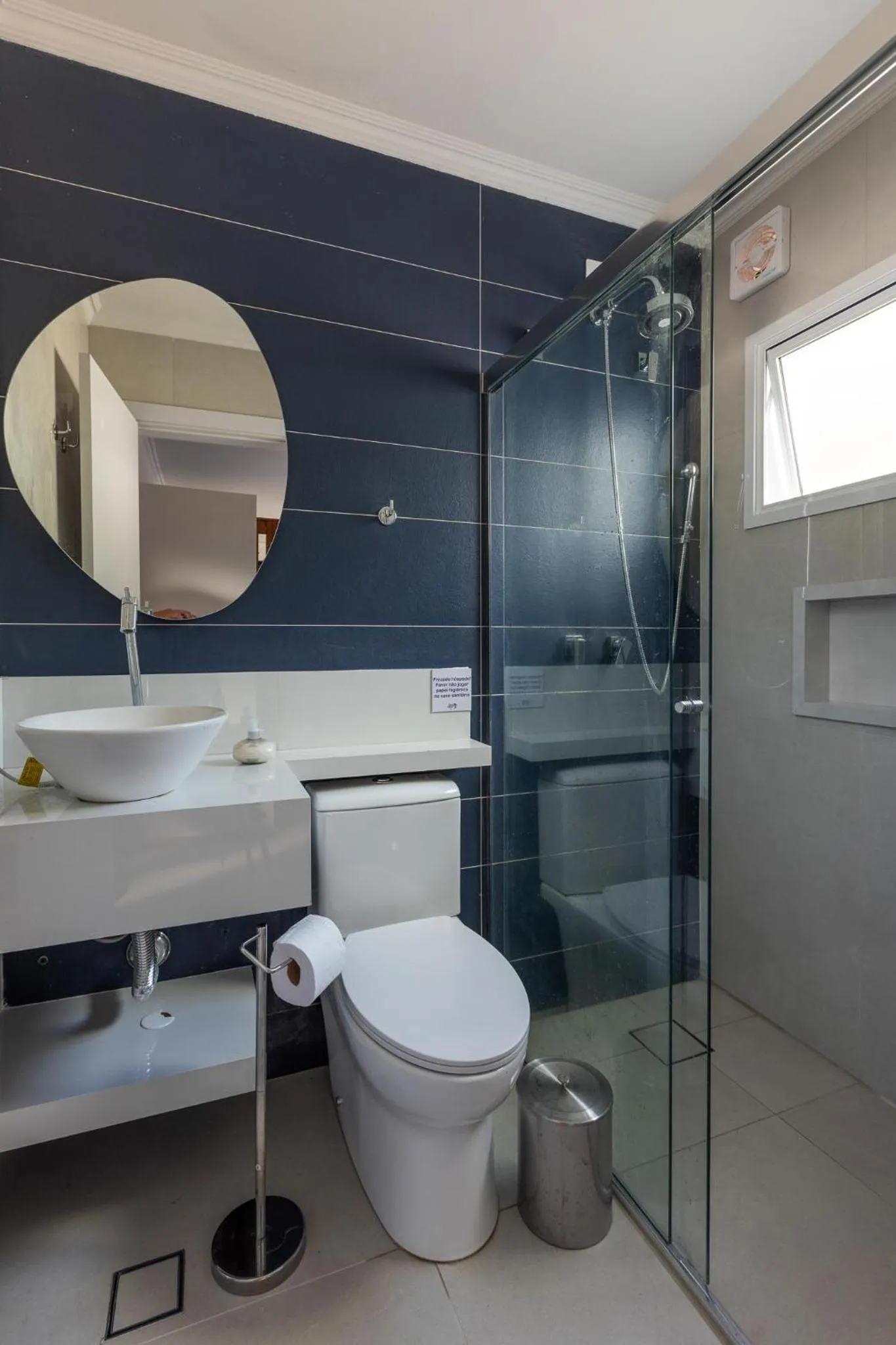 Shower in Pousada Paraíso Almada