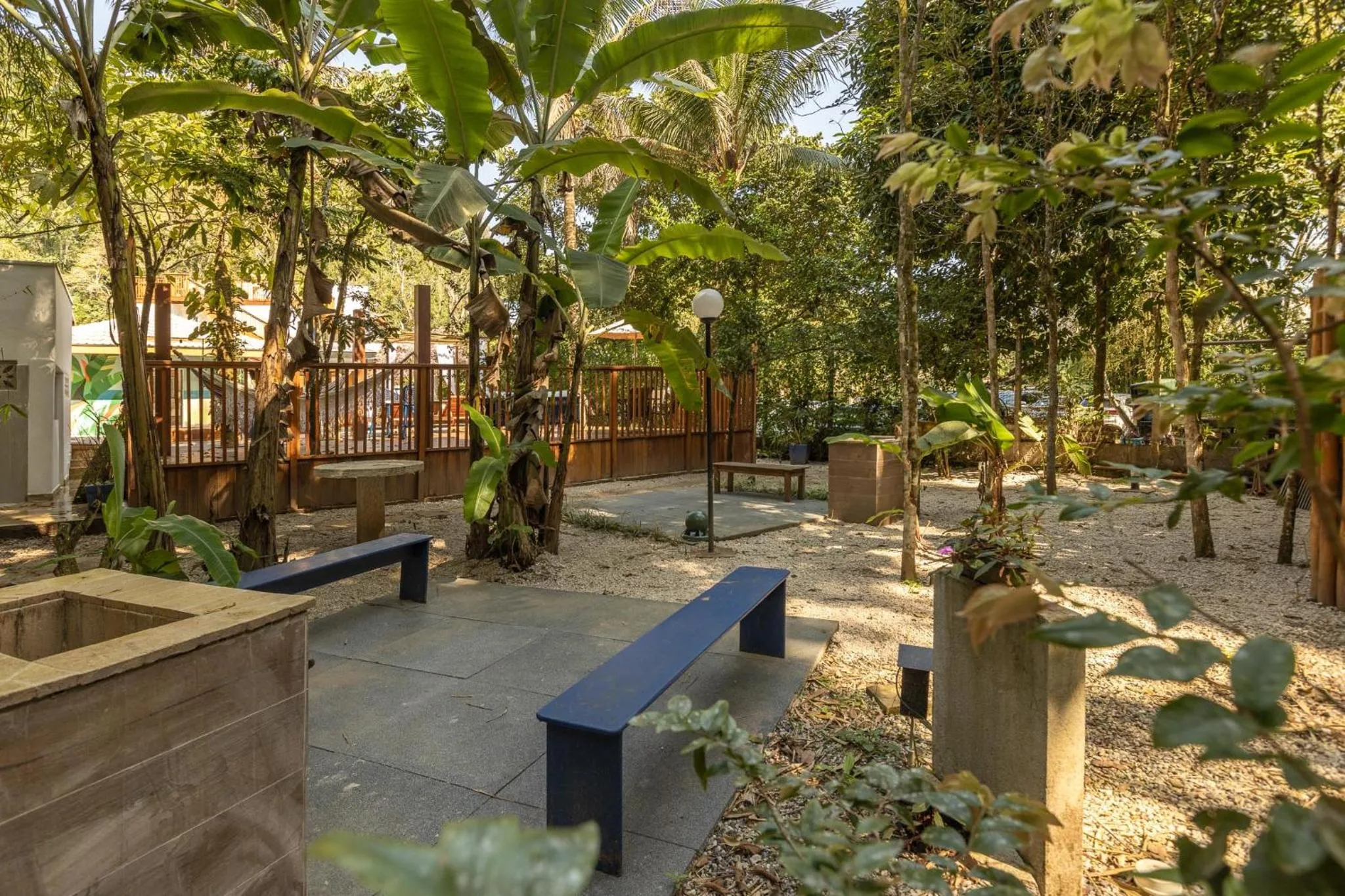 BBQ facilities in Pousada Paraíso Almada