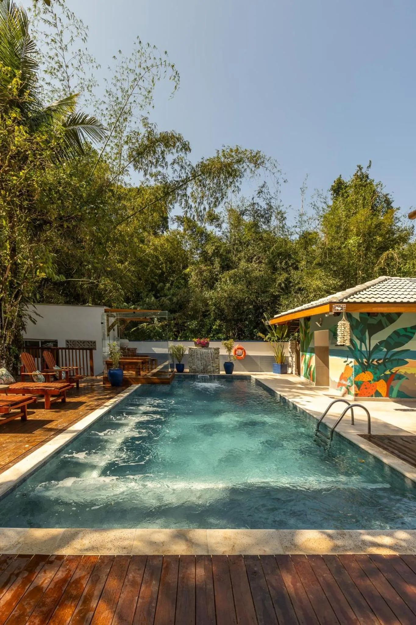 Sauna in Pousada Paraíso Almada