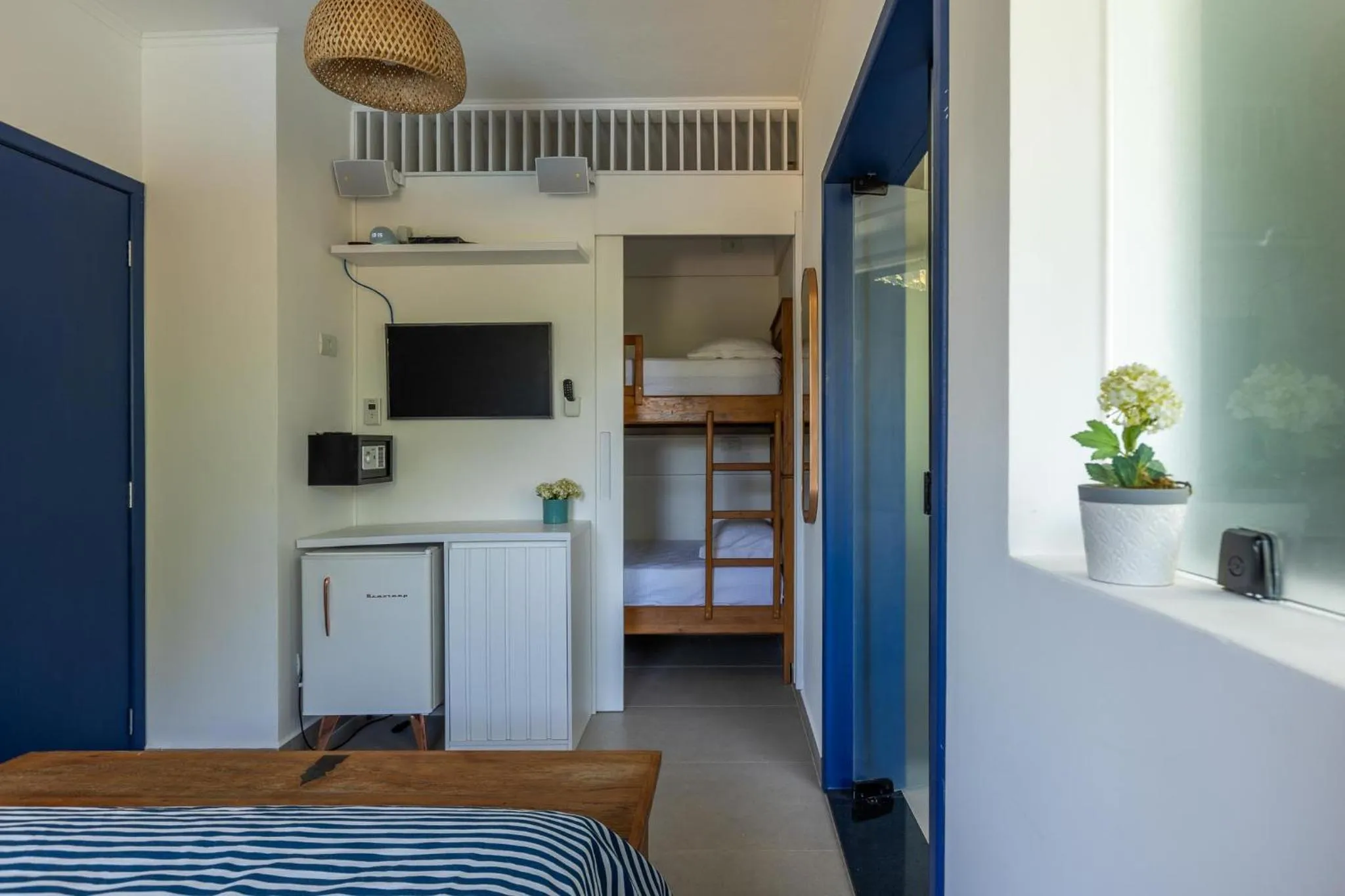 Bed in Pousada Paraíso Almada