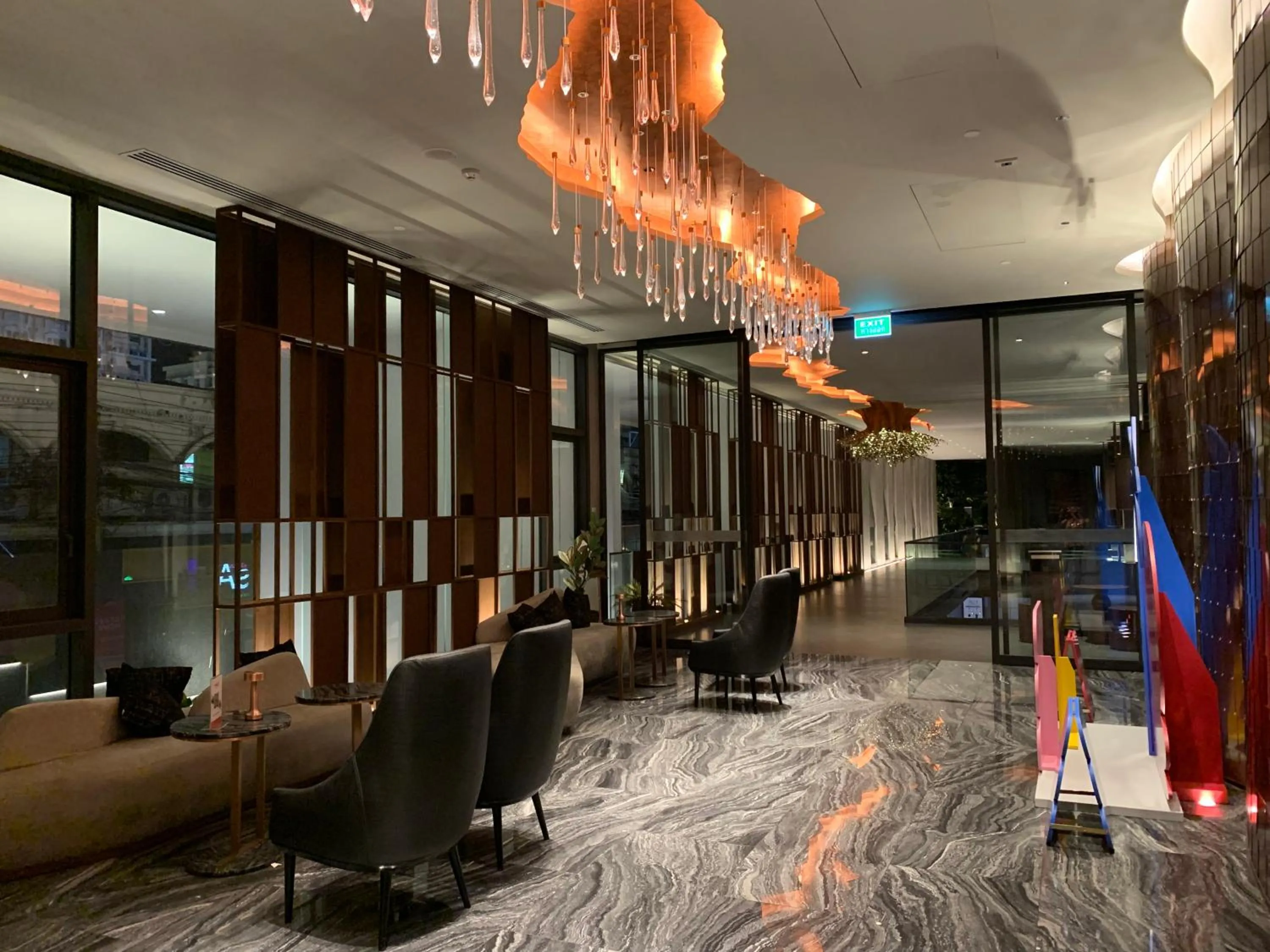 Seating area in Edge Central Pattaya