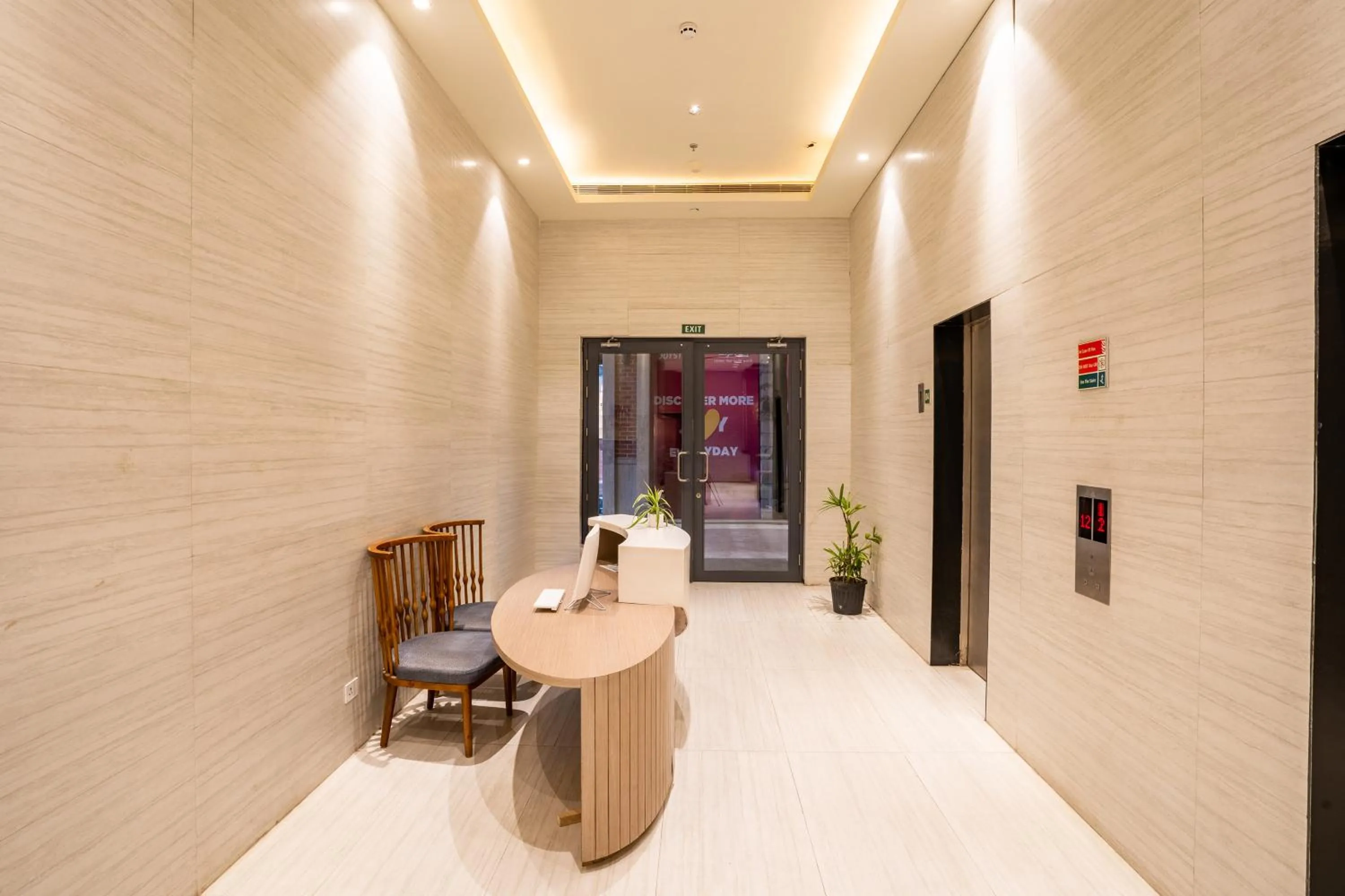 Lobby or reception in jüSTa Residences - AIPL Joy Street, Gurgaon