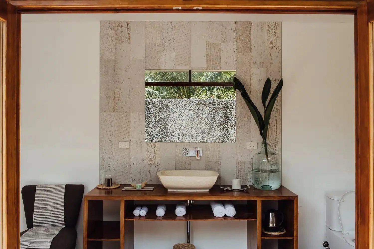 Bathroom in Trees and Fishes Private Retreat