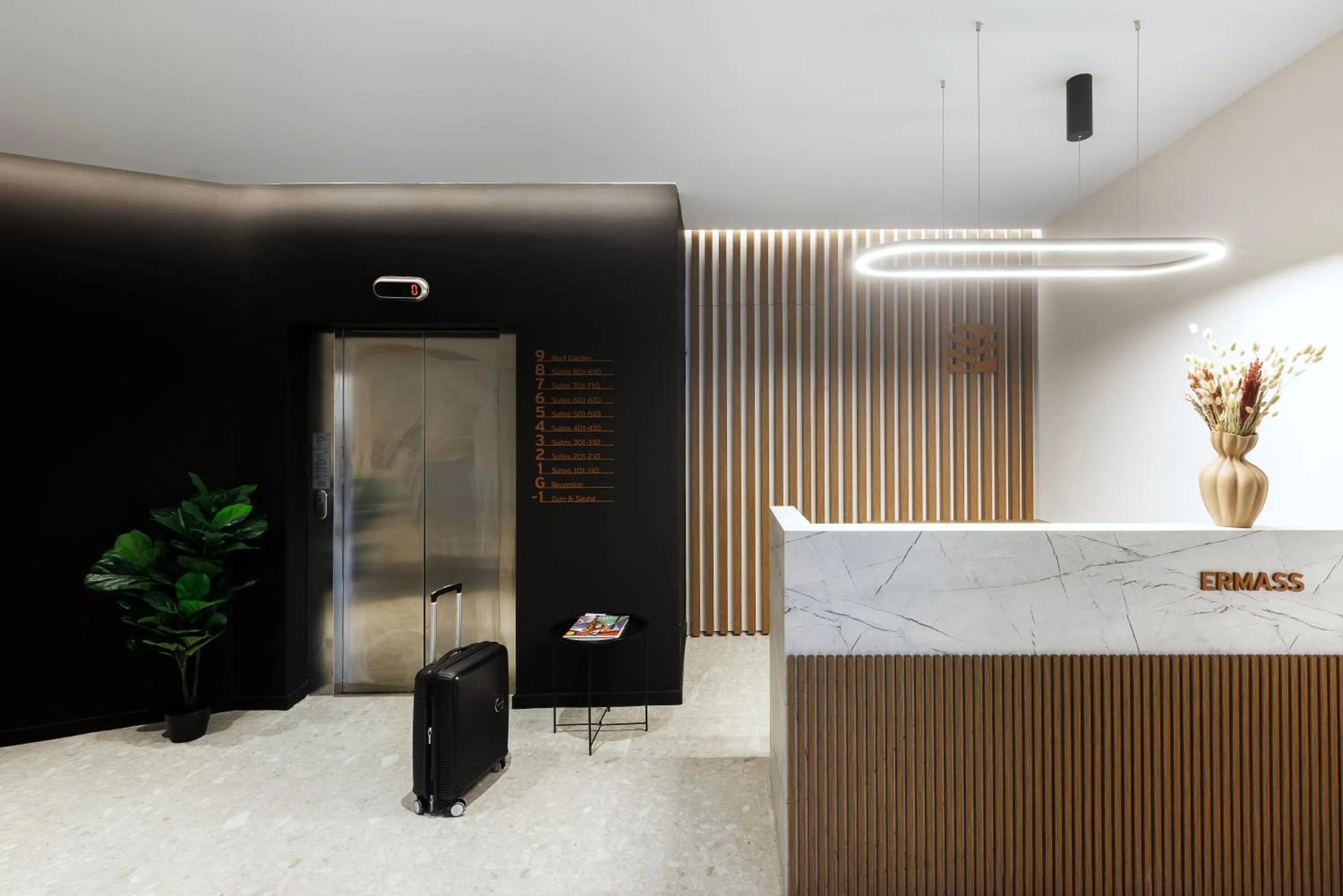 Lobby or reception in Ermass Modern Living Apartments