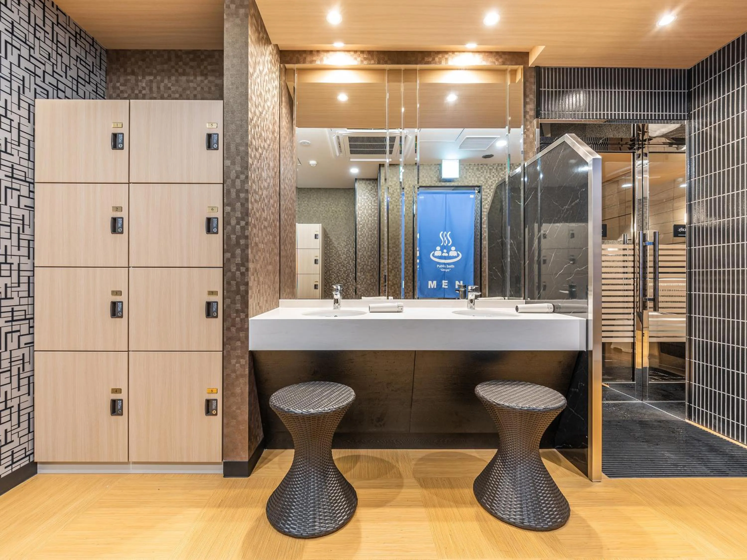 Public Bath in APA Hotel Hiroshima Ekimae Shinkansenguchi