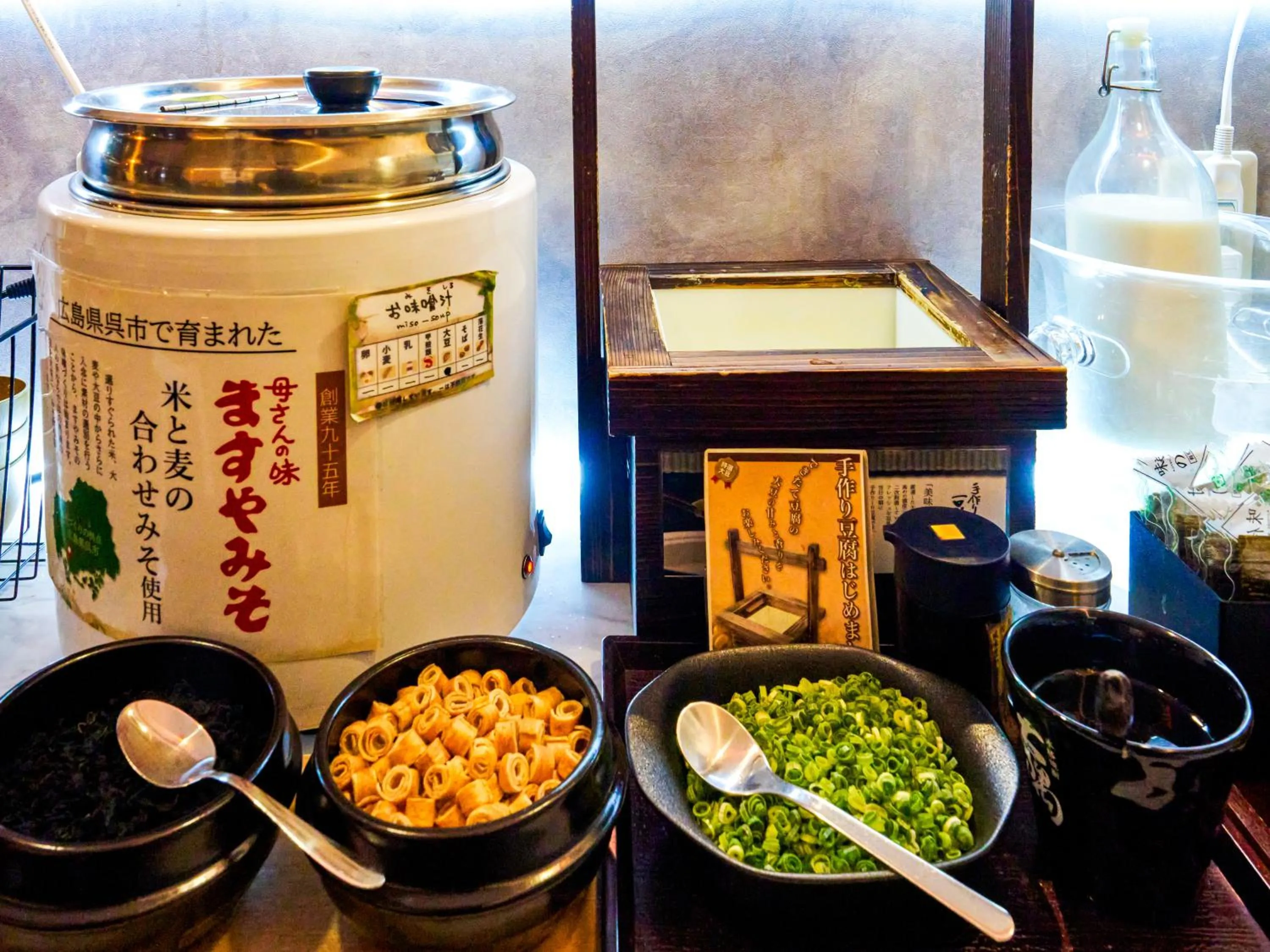 Buffet breakfast in APA Hotel Hiroshima Ekimae Shinkansenguchi