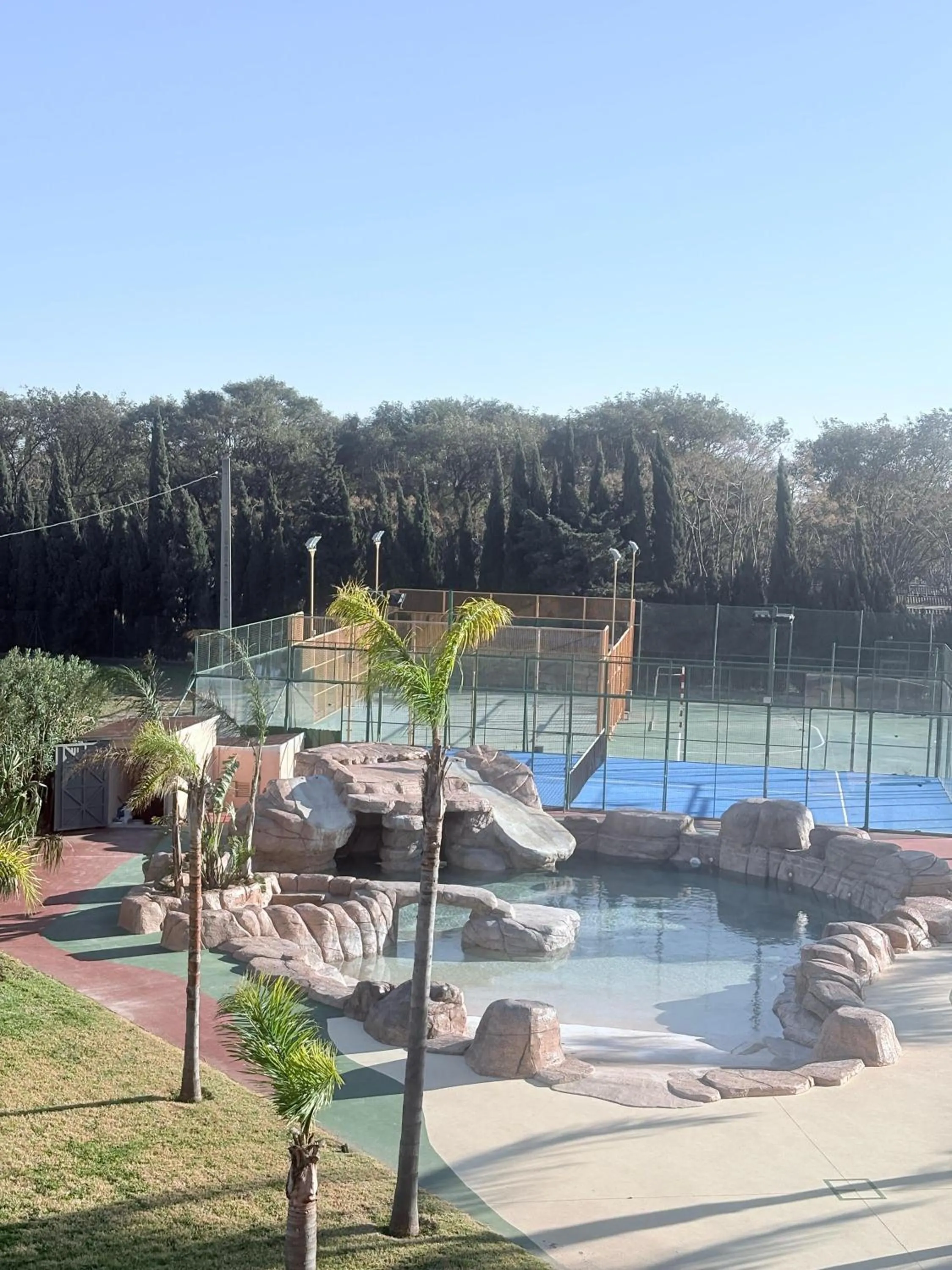 Garden view in Cambrils Paradise