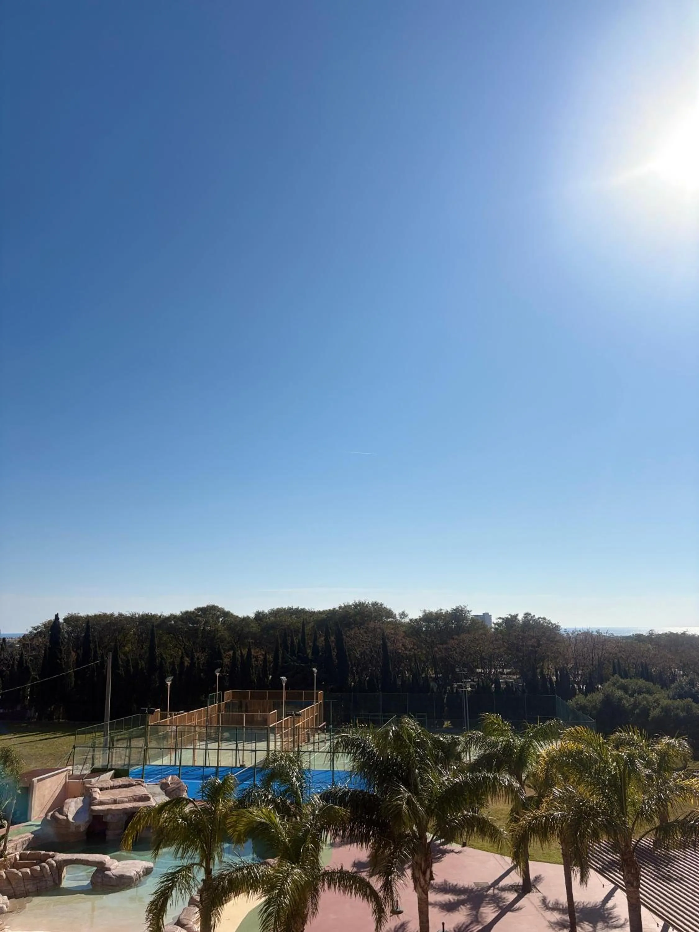 Garden view in Cambrils Paradise