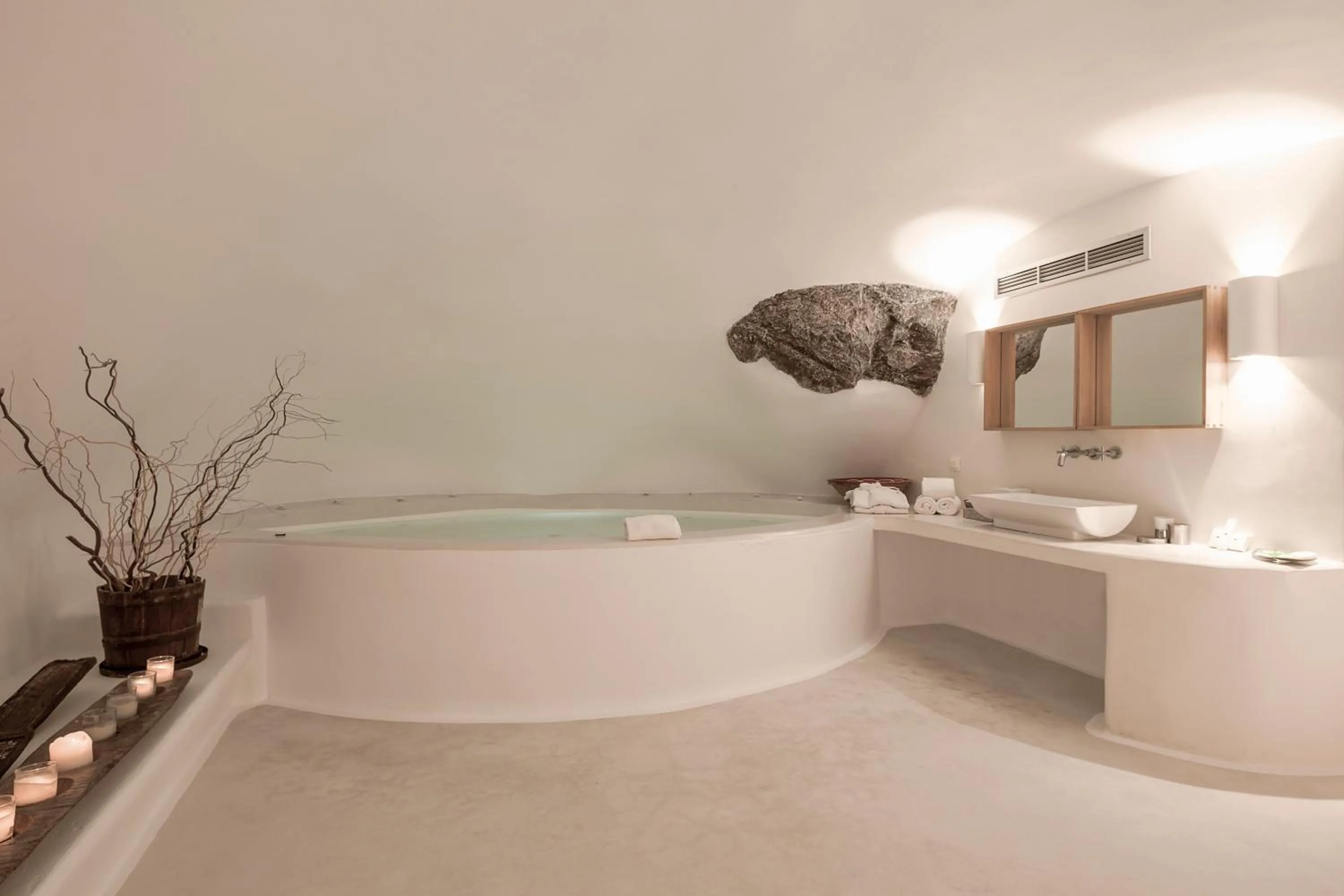 Bathroom in Katikies Chromata Santorini - The Leading Hotels of the World