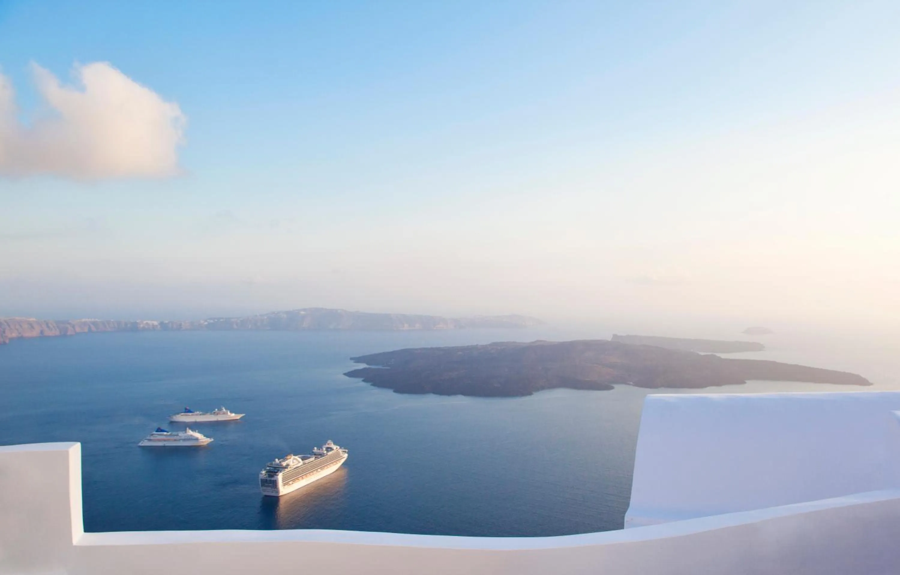 Sea view in Katikies Chromata Santorini - The Leading Hotels of the World