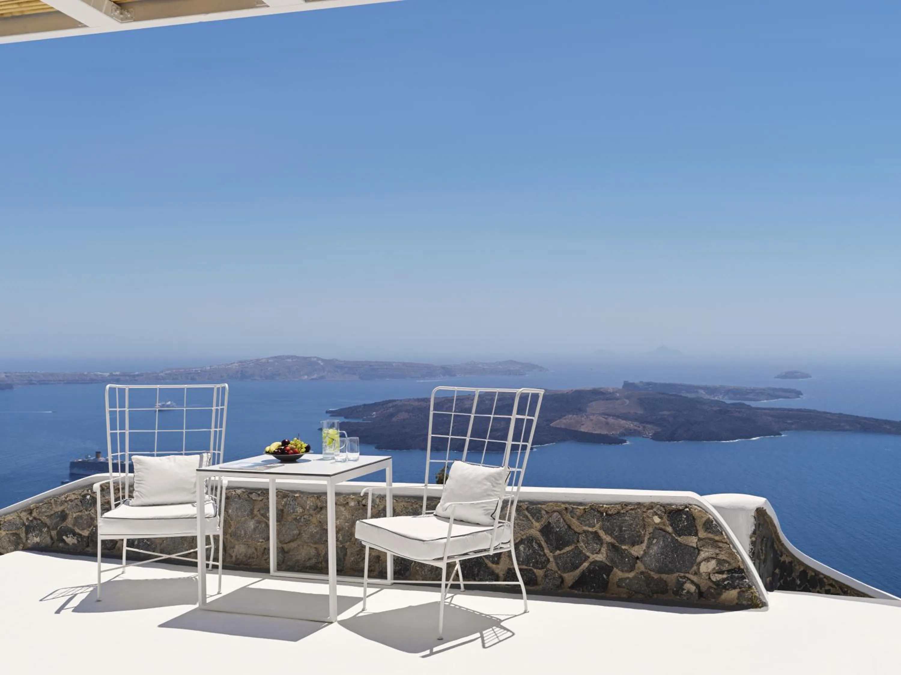 View (from property/room) in Katikies Chromata Santorini - The Leading Hotels of the World