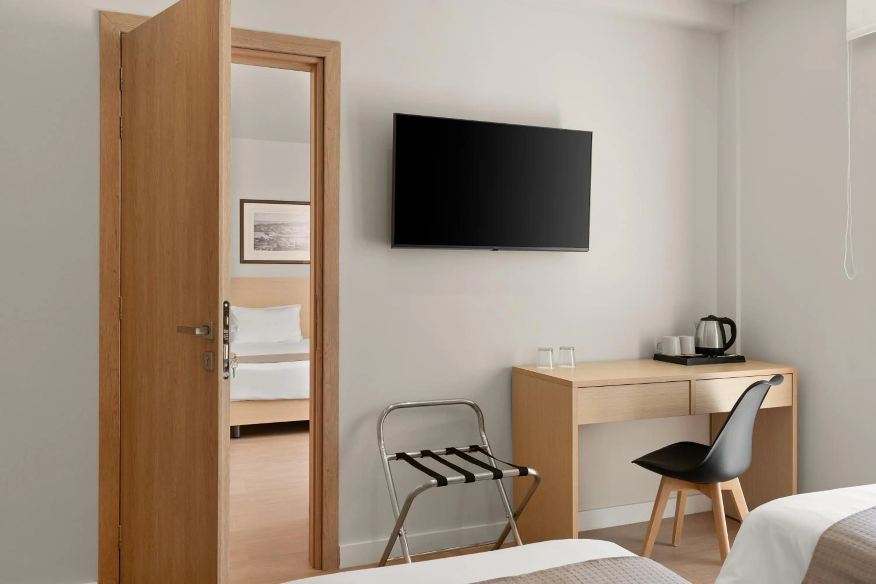 Bed in Gallery Central Piraeus Port