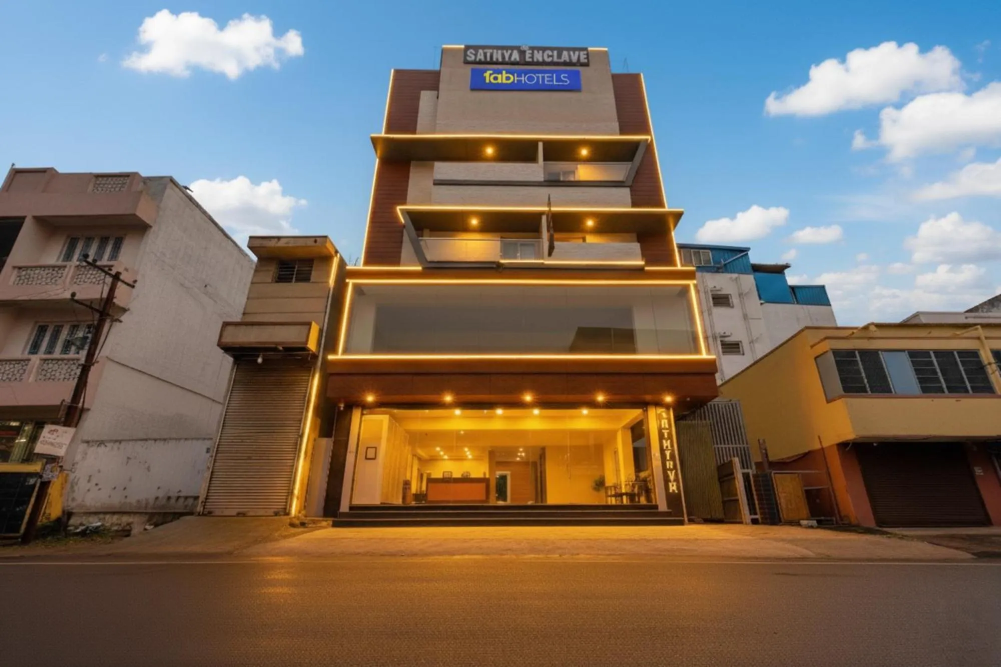 Property building in Via Sathya Comforts