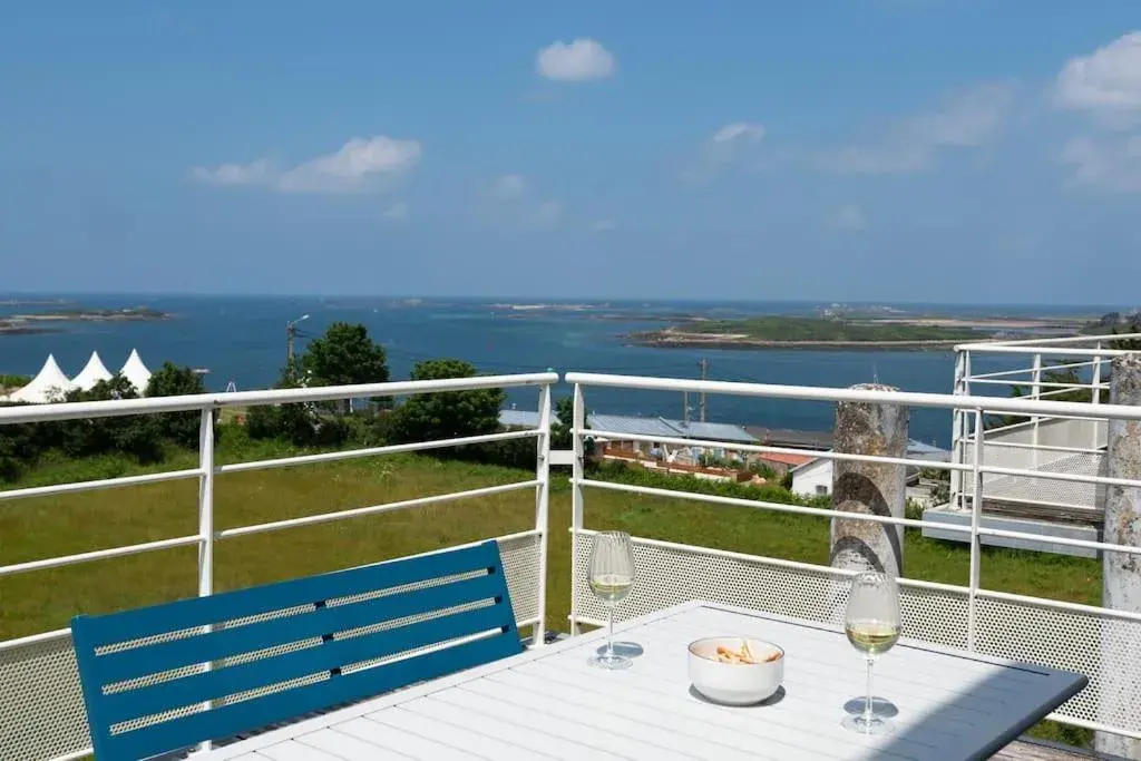 Appart avec vue mer incroyable sur l'Aber Wrac'h Appart avec vue mer incroyable sur l'Aber Wrac'h