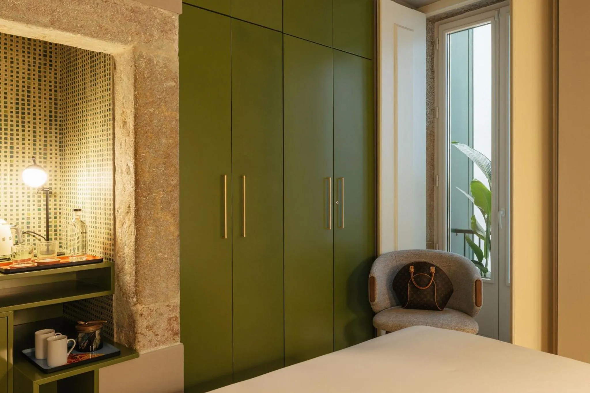 Bedroom, Bed in Dare Lisbon River