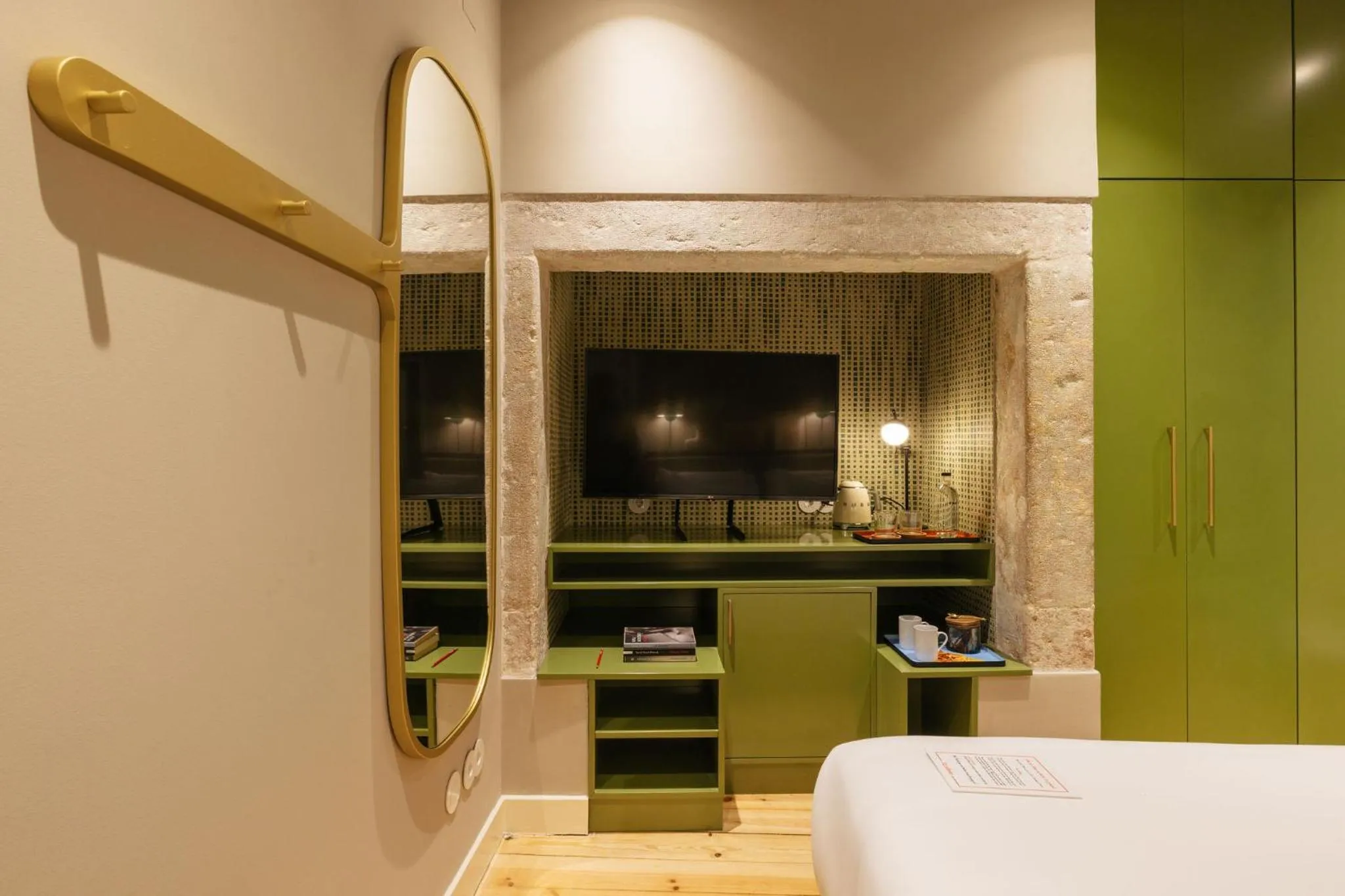 Bedroom, Bed in Dare Lisbon River