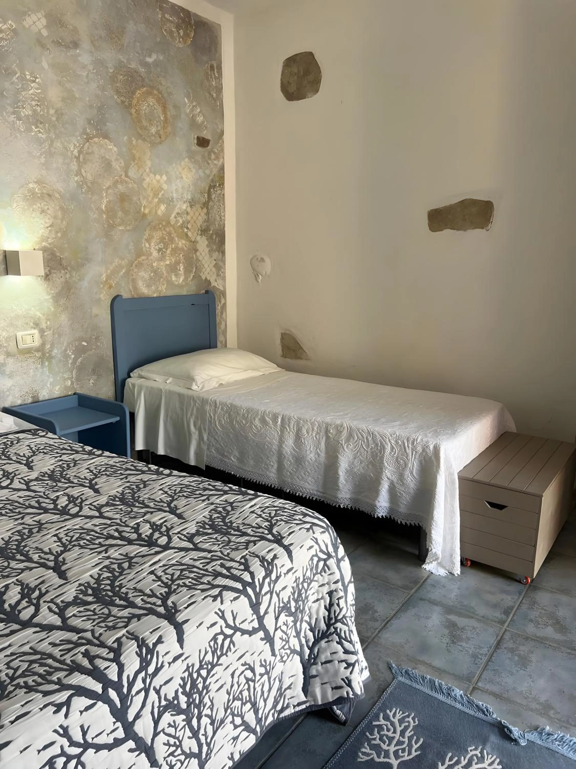 Living room, Bed in Sa Funtana