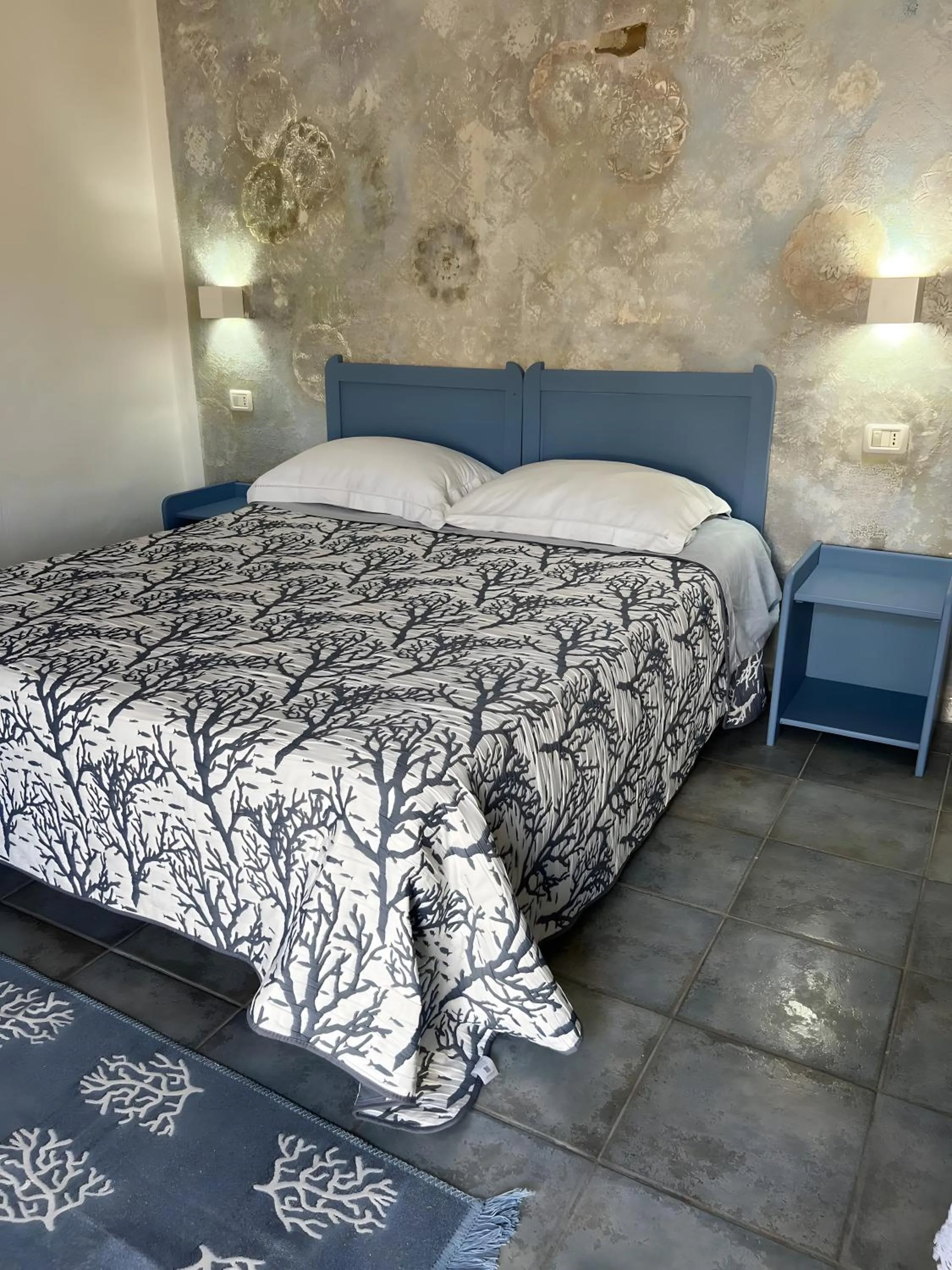 Living room, Bed in Sa Funtana