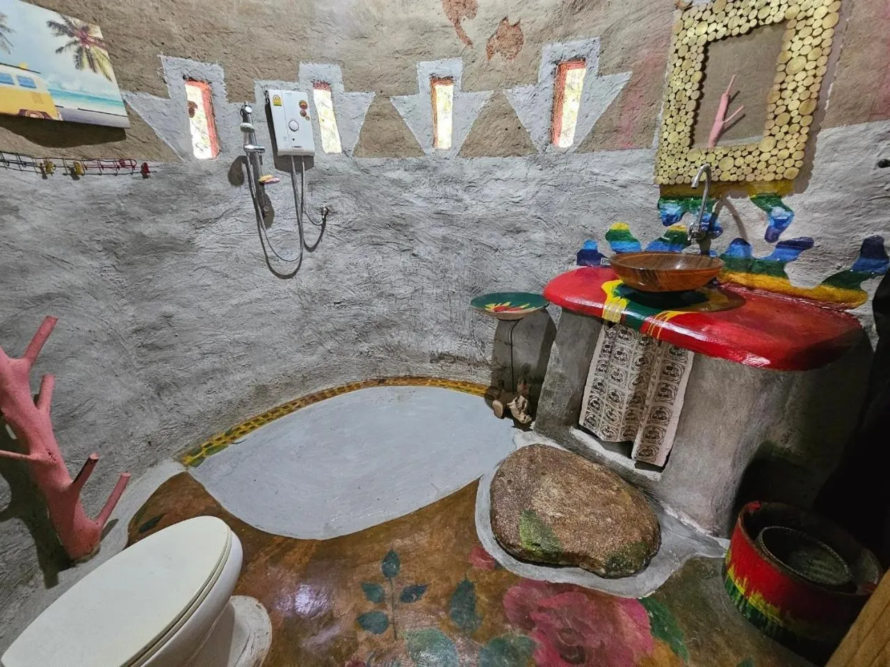 Toilet in Clay House Chiang Mai By Alphatel