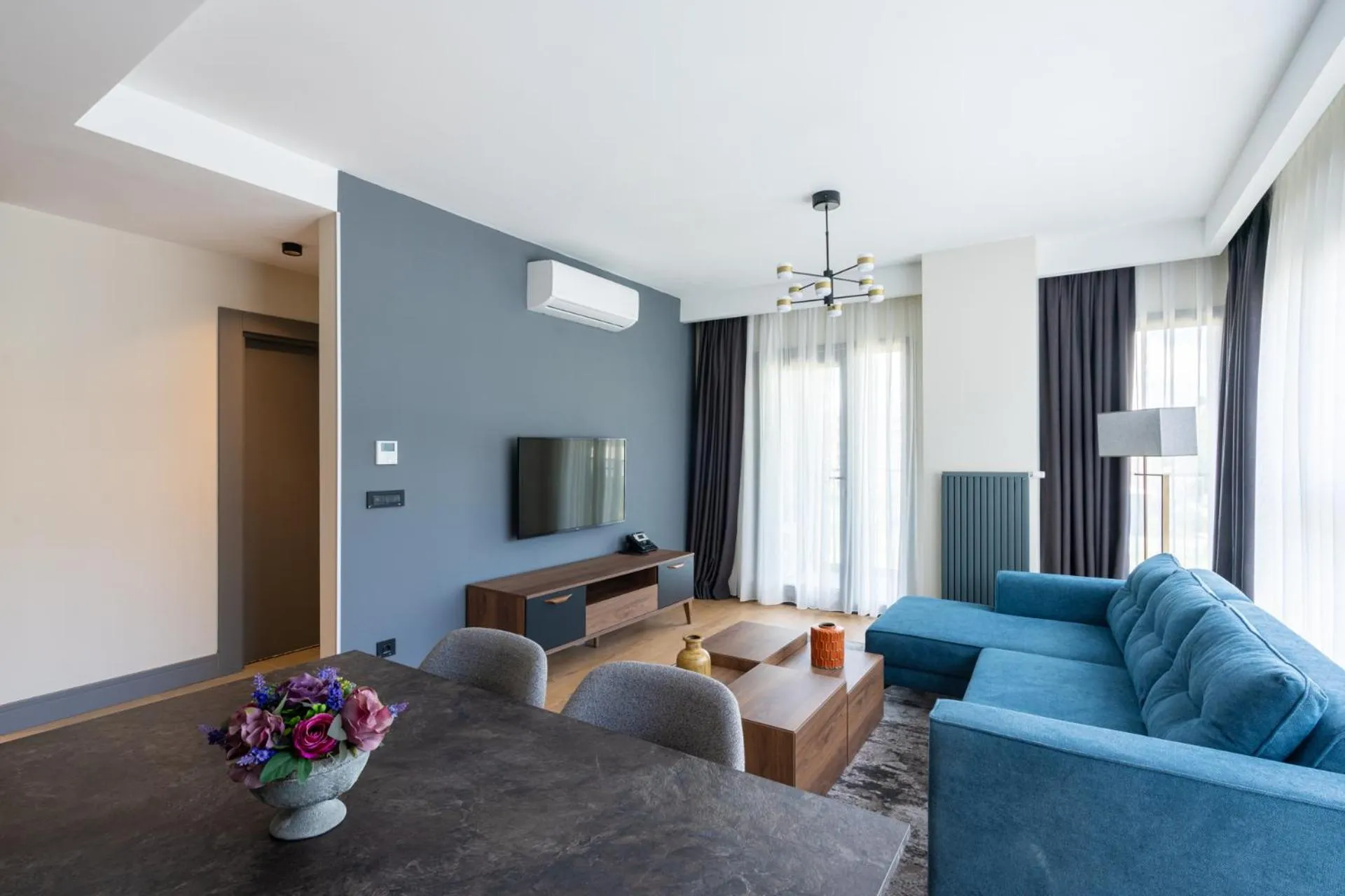 Living room in The Superior Living Kağıthane