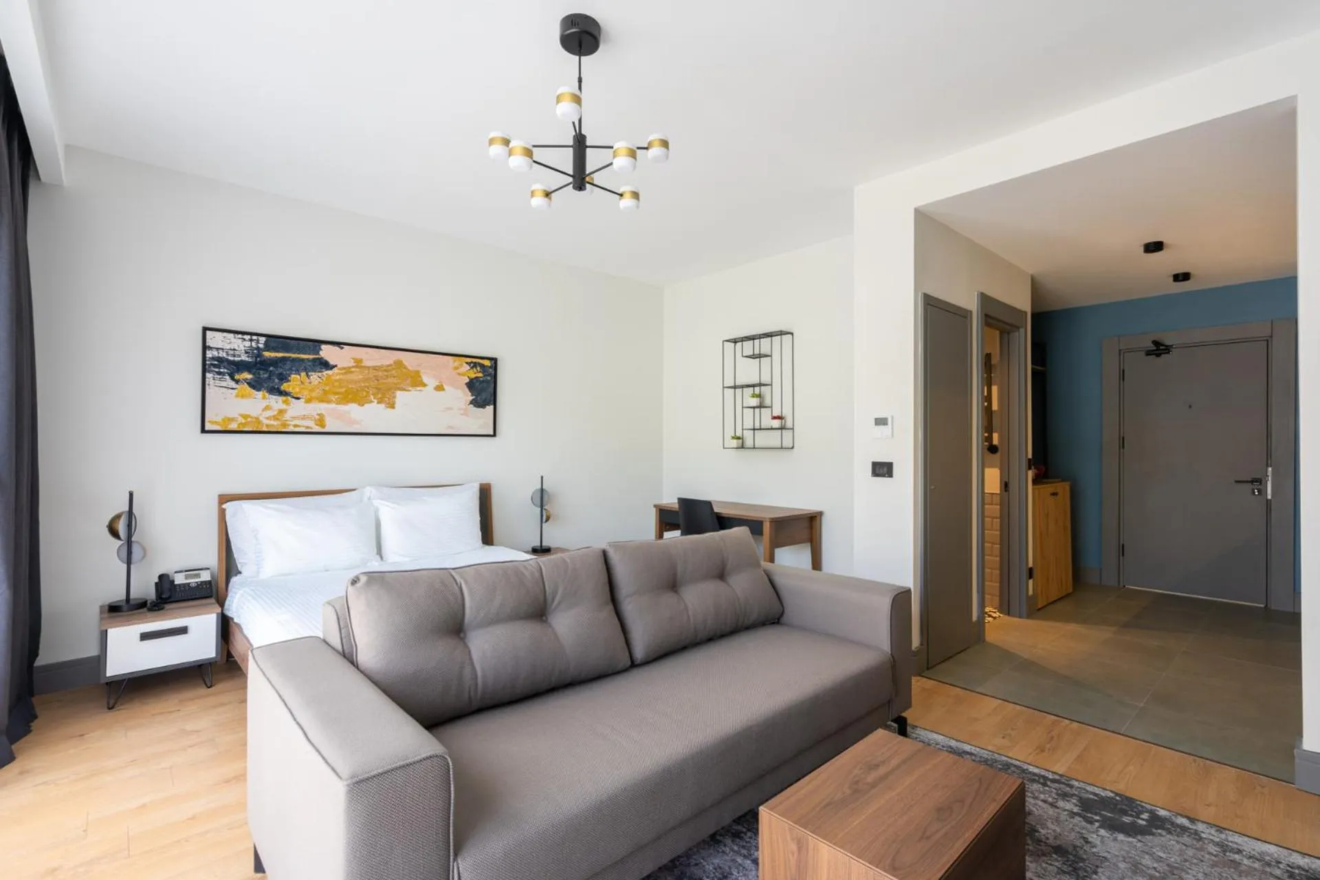 Seating area in The Superior Living Kağıthane