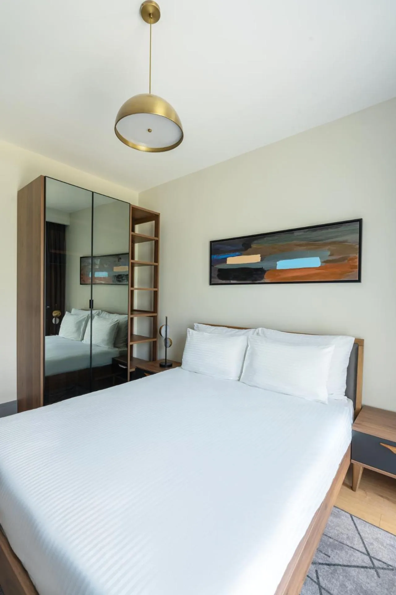 Bed in The Superior Living Kağıthane