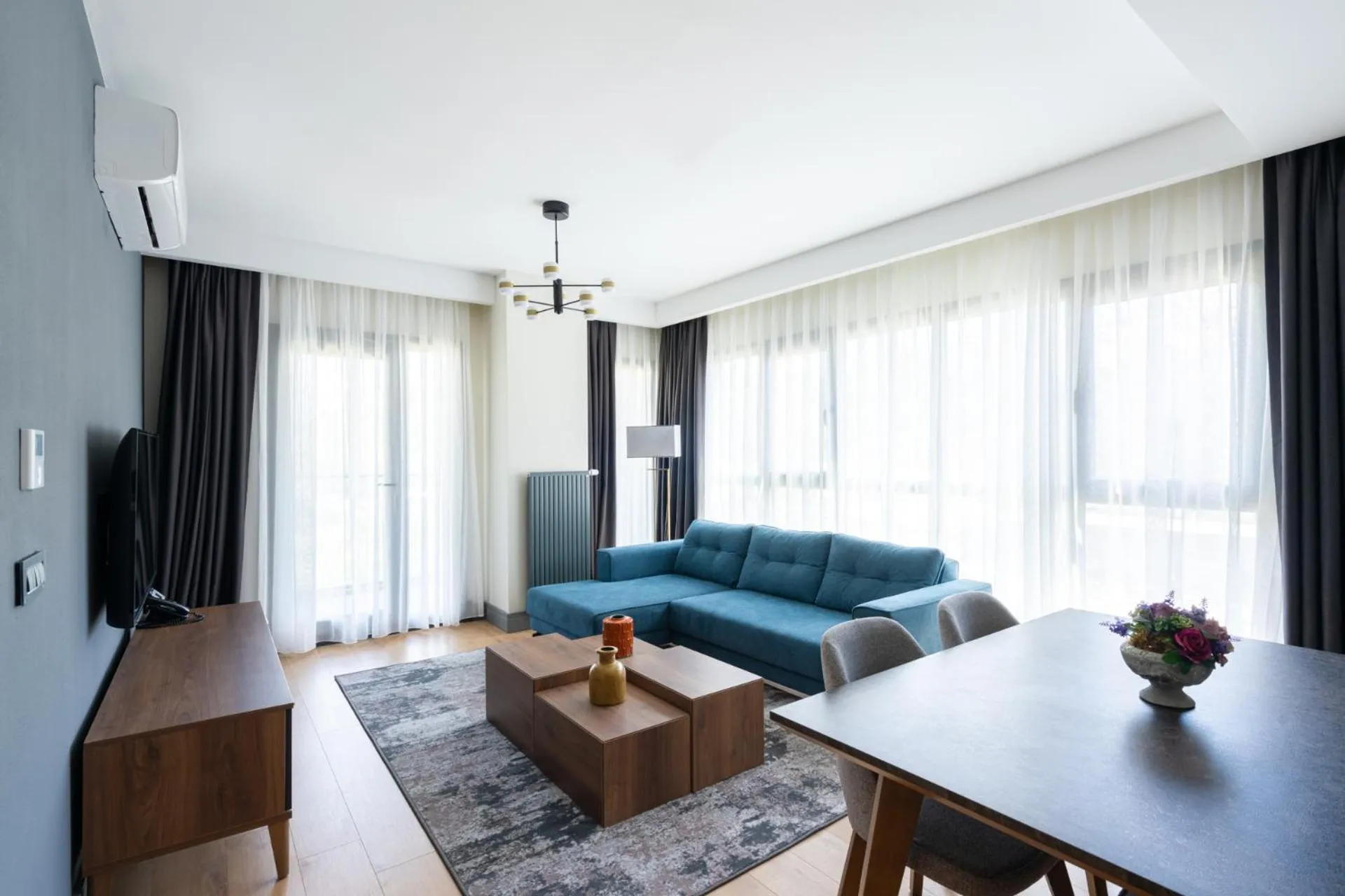 Living room in The Superior Living Kağıthane