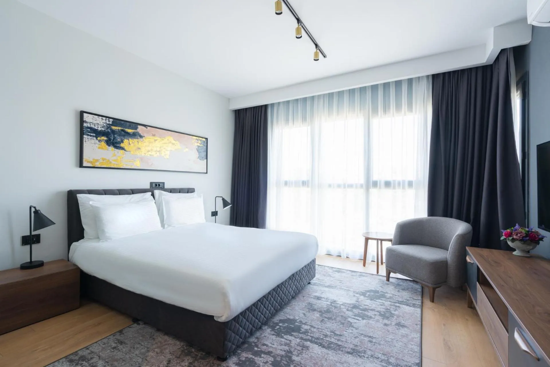 Bed in The Superior Living Kağıthane