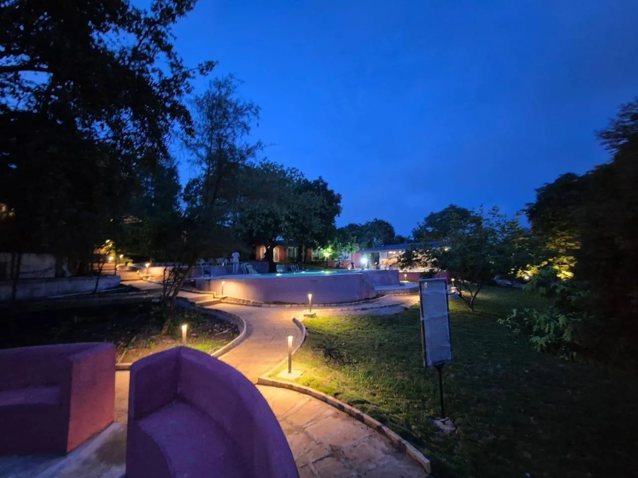 Garden view in Citrus Prime Hill Queen Resort