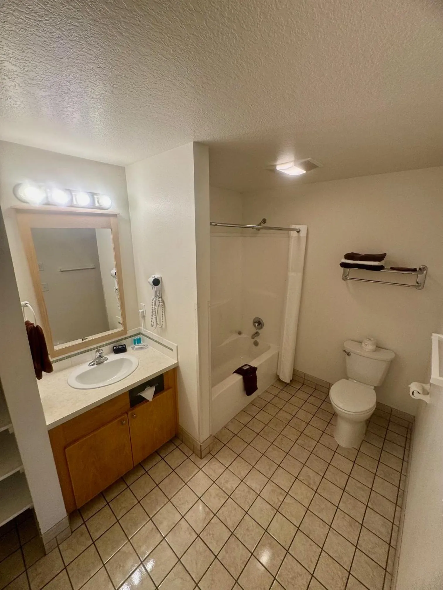 Bathroom in Ocean Breeze Motel