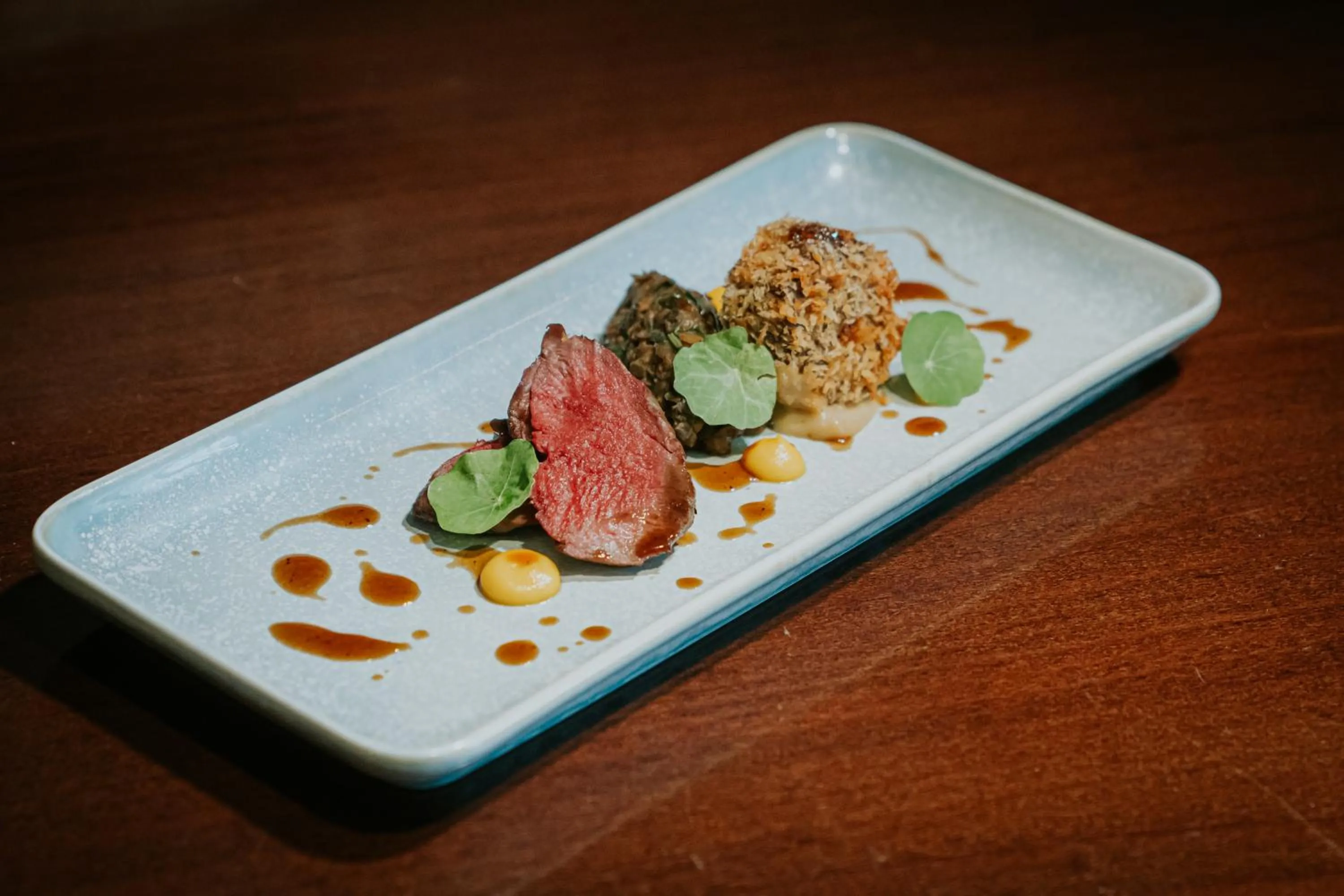 Food close-up in Redesdale Arms Hotel