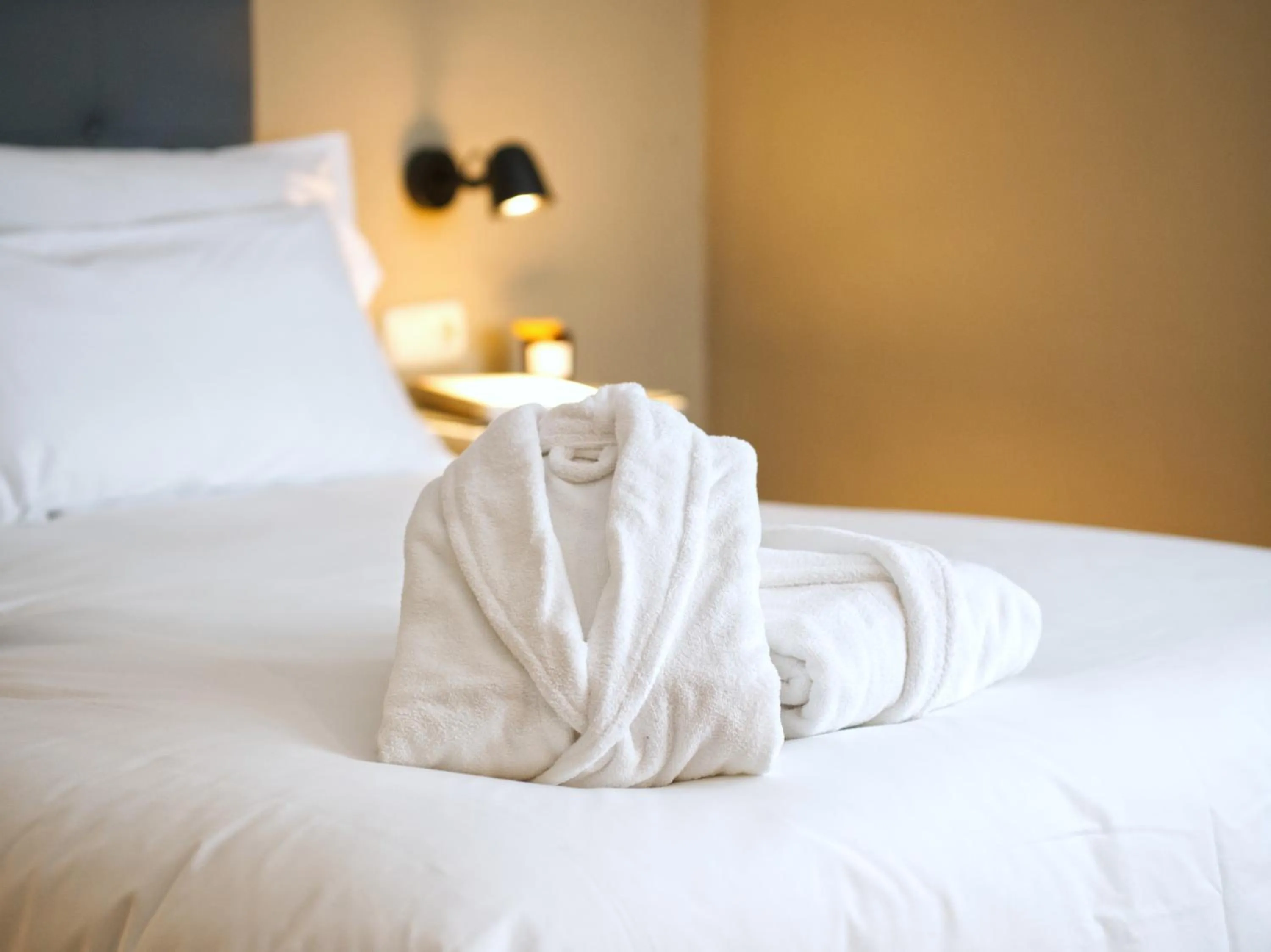 Bed in Hotel Ciudad del Sol