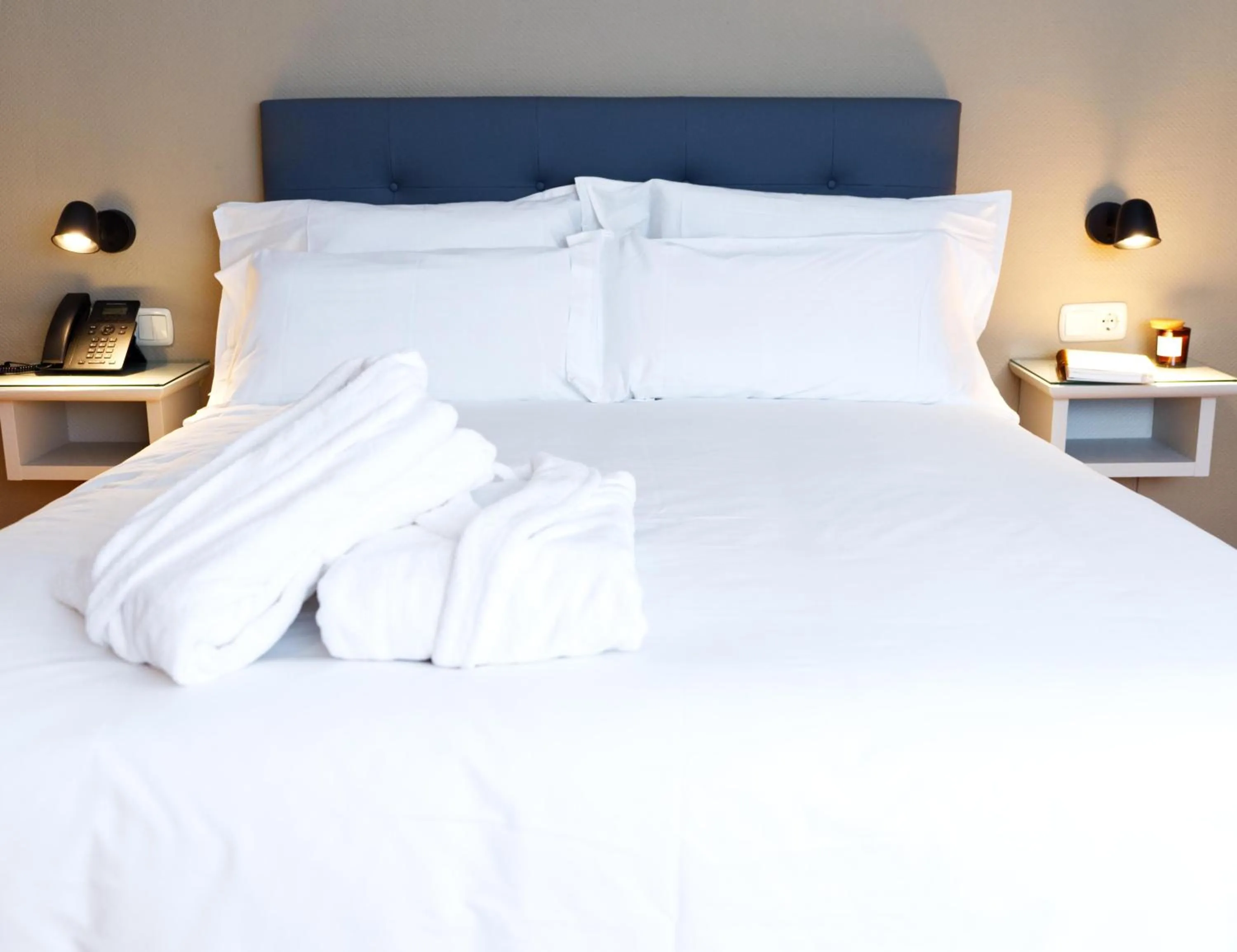 Bed in Hotel Ciudad del Sol