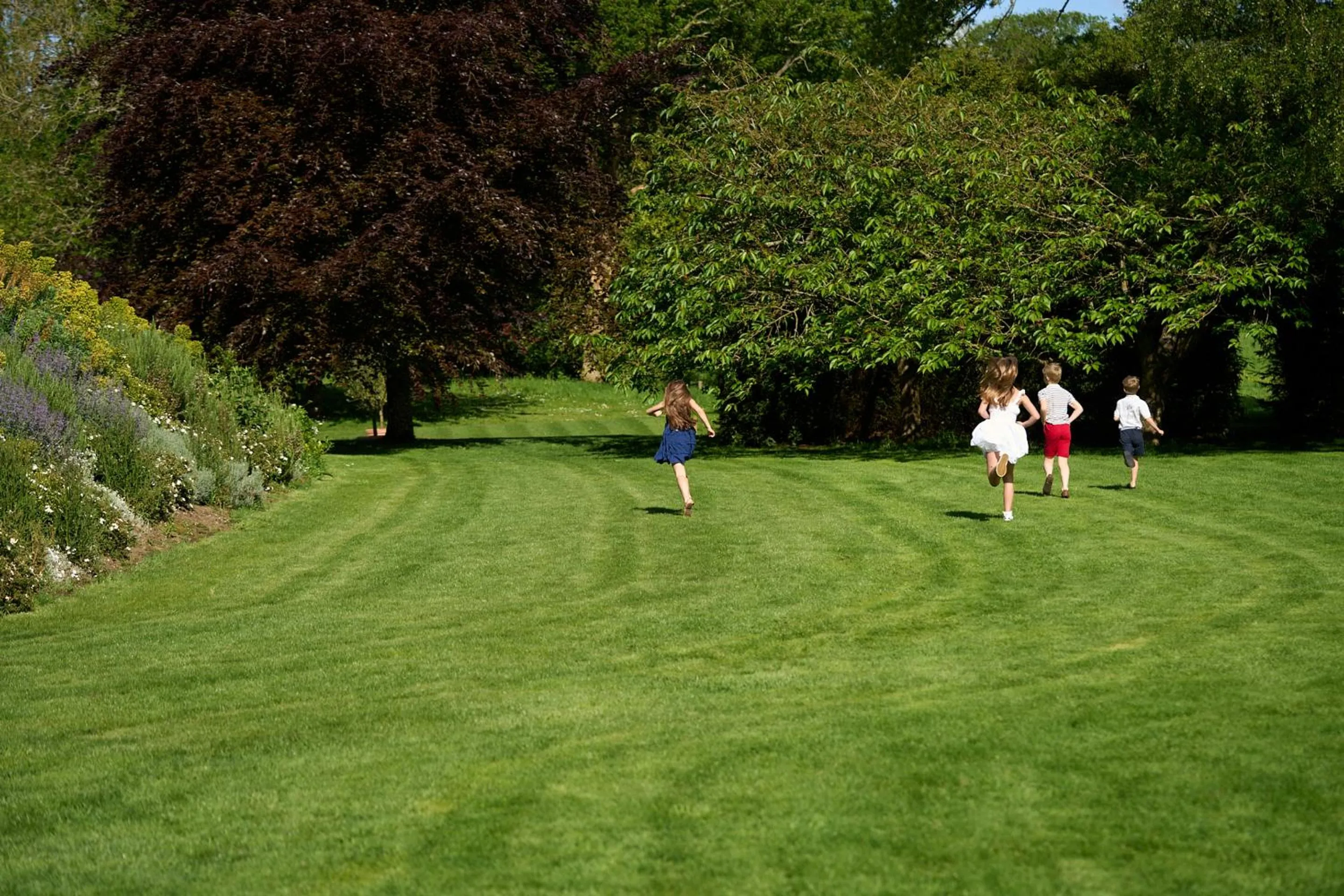 Garden in The Retreat, Elcot Park