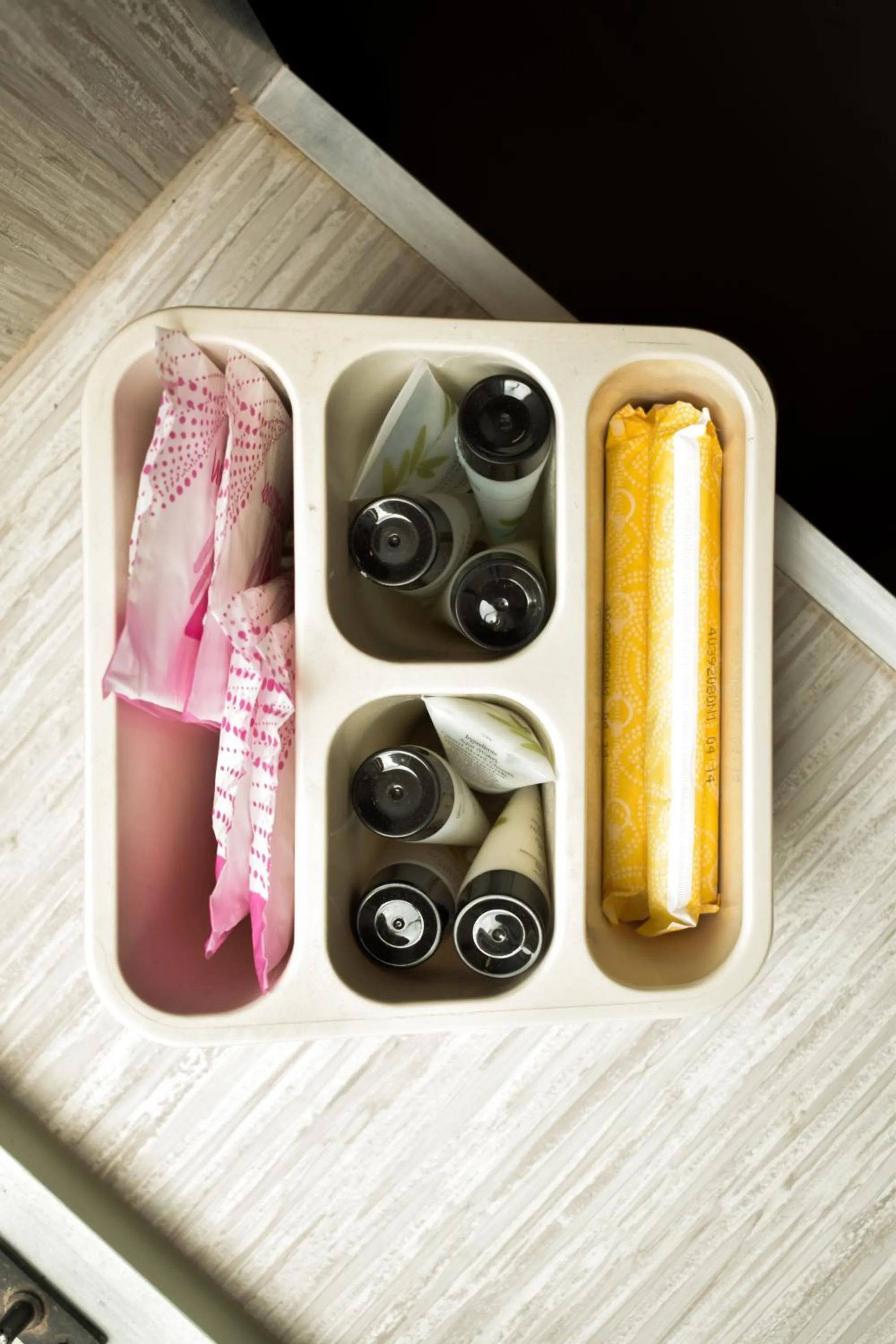 Bathroom in Tumbledown Hotel