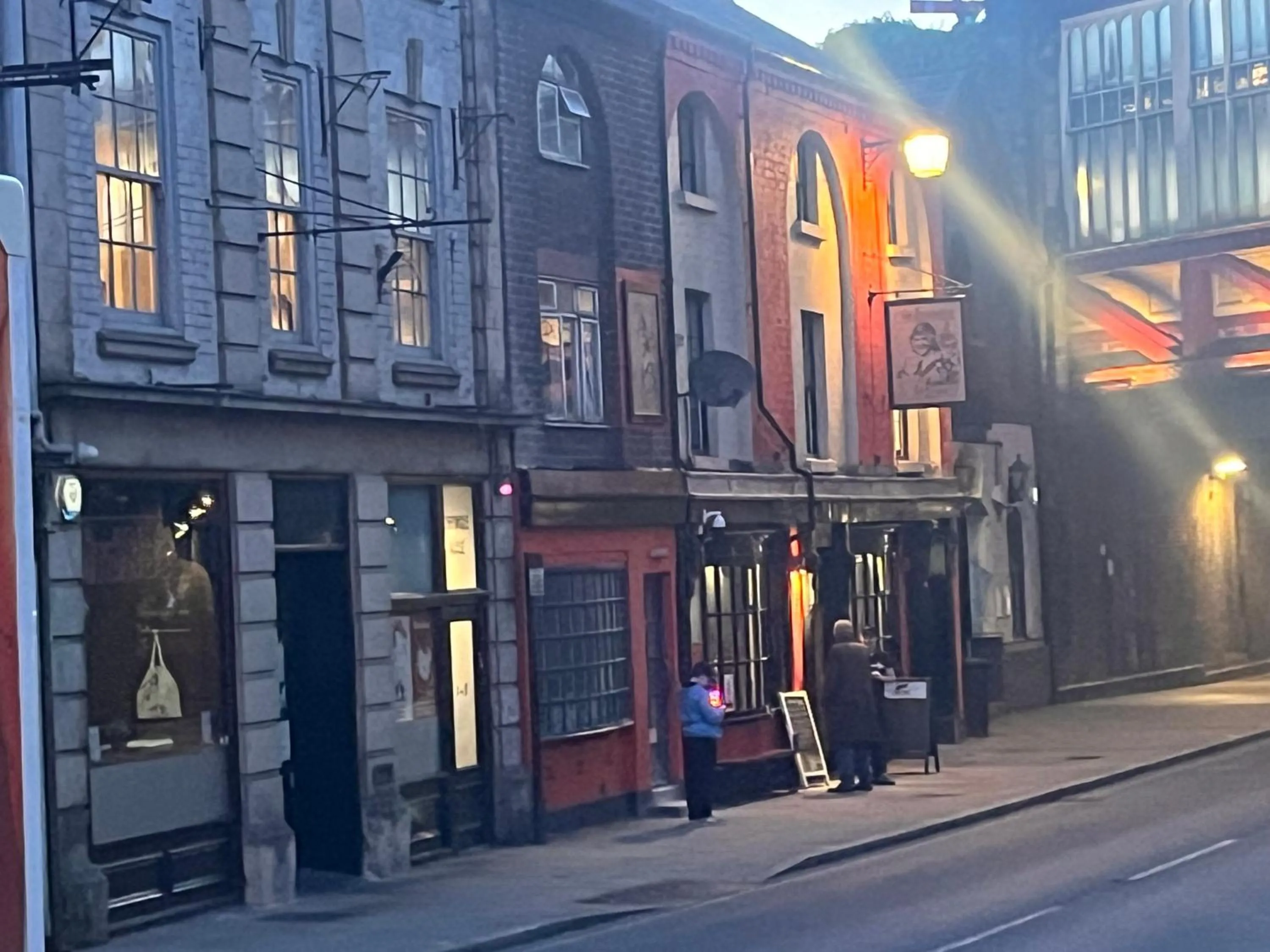 Street view in Tumbledown Hotel