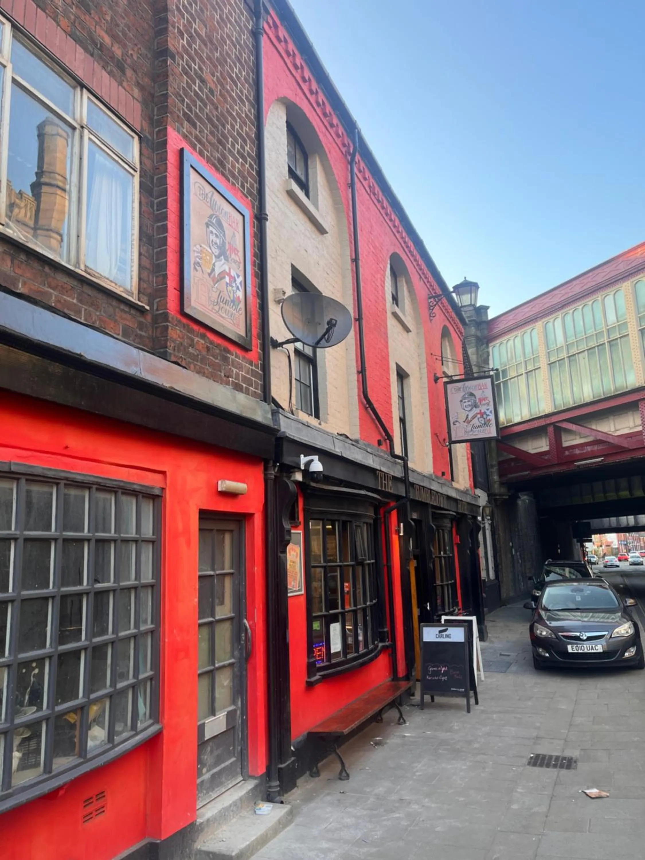 Property building in Tumbledown Hotel