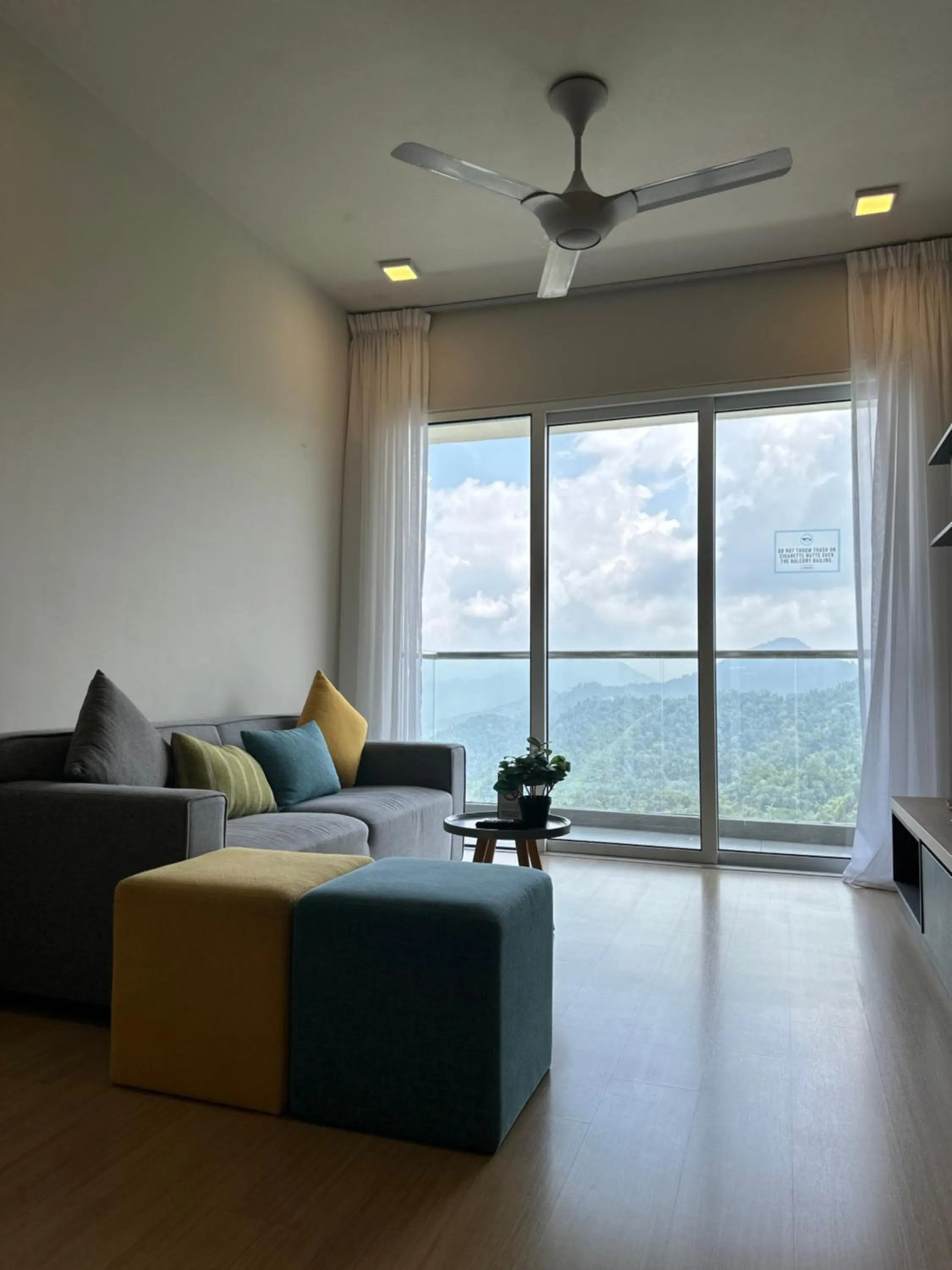 Living room in Genting Windmill Homestay